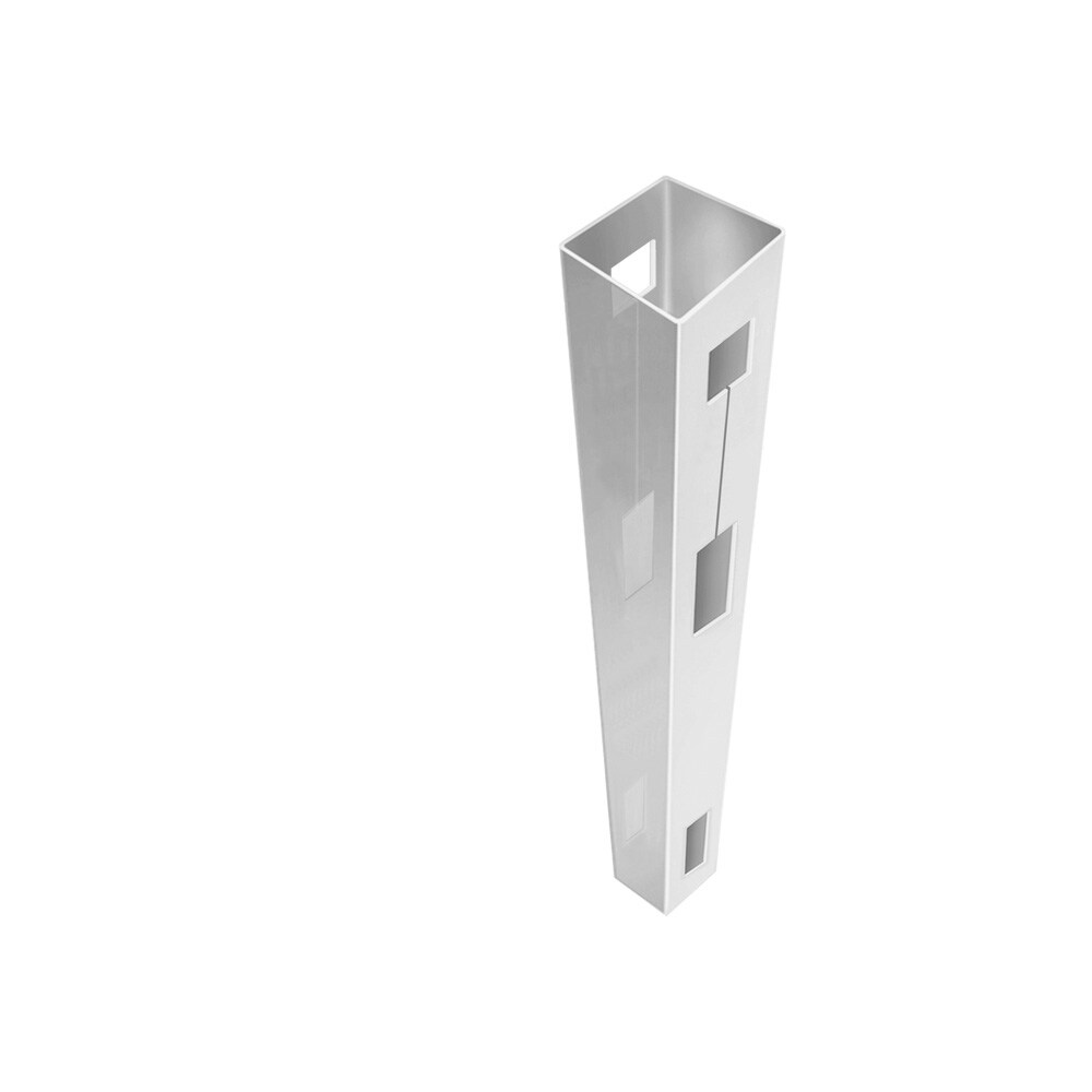 Freedom 73024728 Freeport 8.5-ft H x 5-in W White Vinyl Line Fence Post