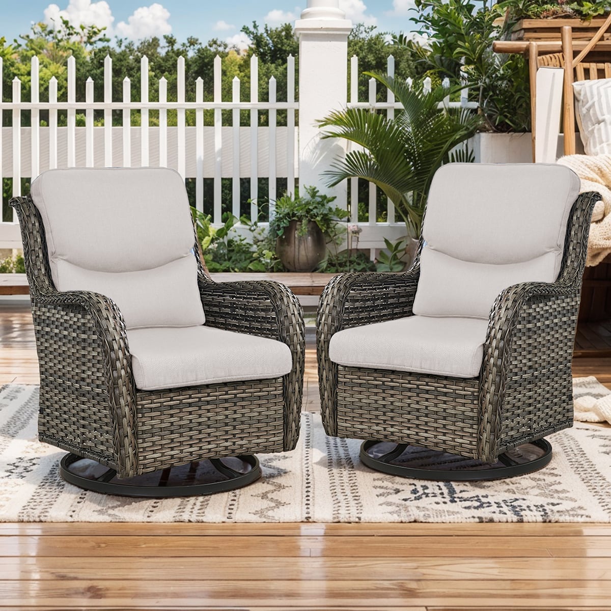 Rilyson FSXL024-2 Patio-Chairs - View #2