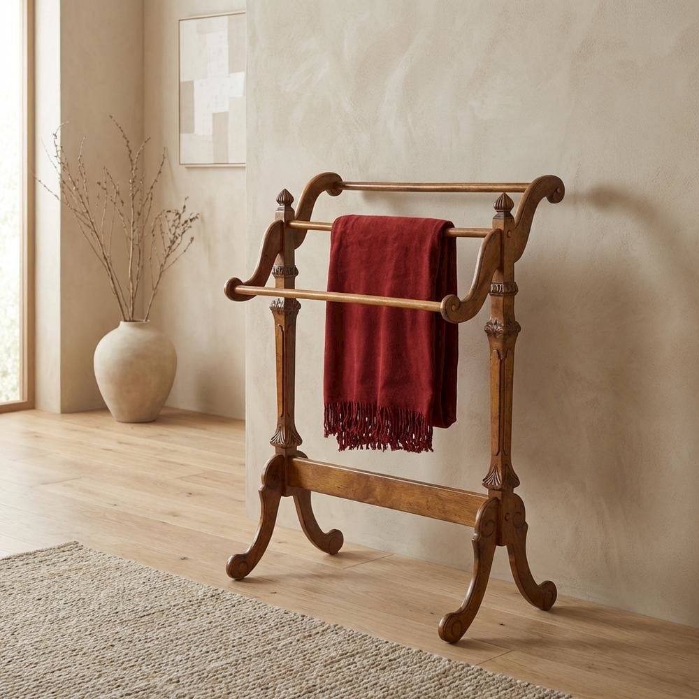 FurniFact BO2413593WHT Coatrack-Stands-Pedestals - View #3