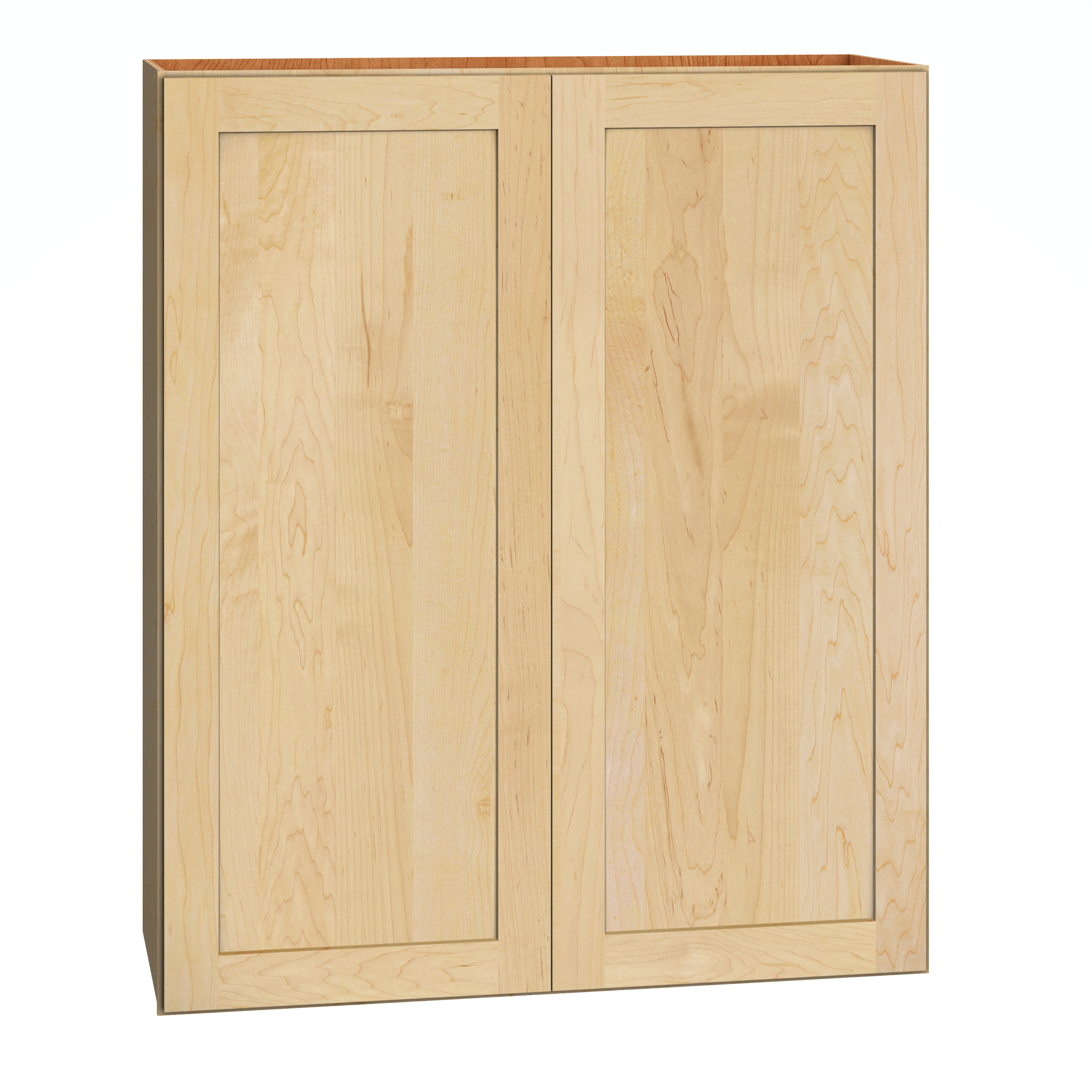 Diamond Express 62J-W3339 Jamestown 33-in W x 39-in H x 12-in D Natural Light Brown Wall Fully assembled Plywood Cabinet (Recessed Panel Shaker)