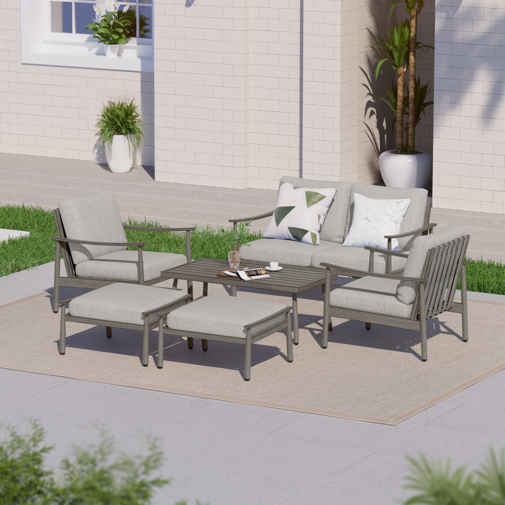  CP-SF6-GG-B1-WL2 Patio-Conversation-Sets - View #5