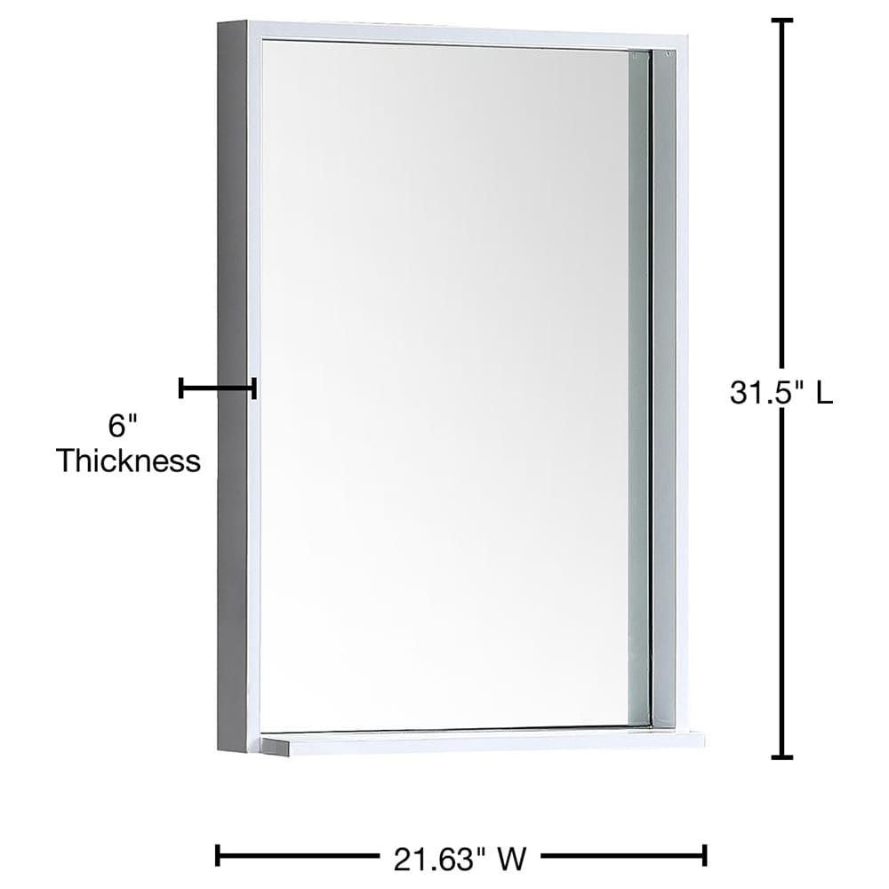 Fresca FMR8125WH Framed-Bath-Mirrors - View #7