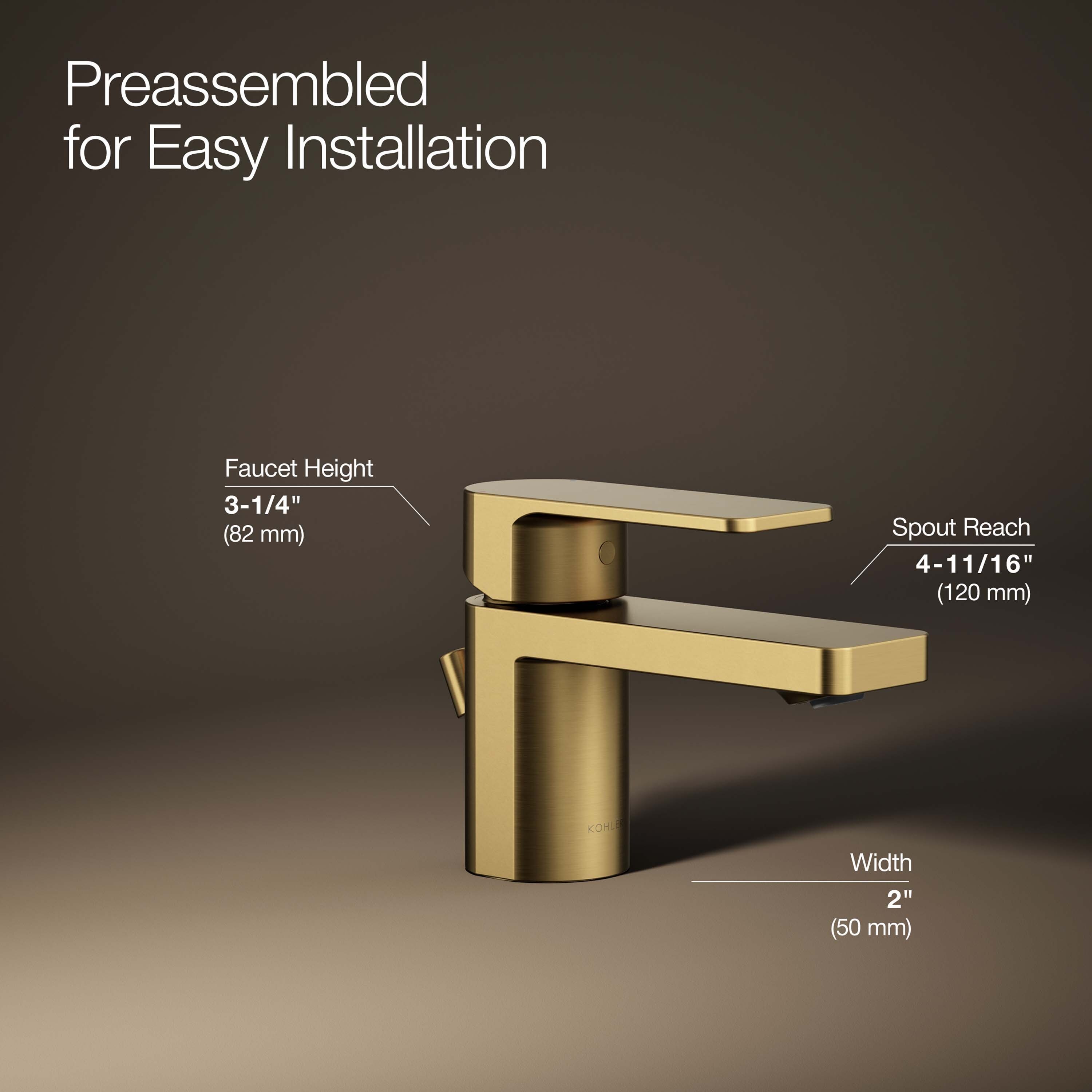 KOHLER K-24804-4-2MB Lavatory-Faucets - View #4