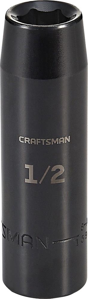 1/2-Inch Drive SAE CRAFTSMAN Shallow Impact Socket CMMT15858 1-Inch 