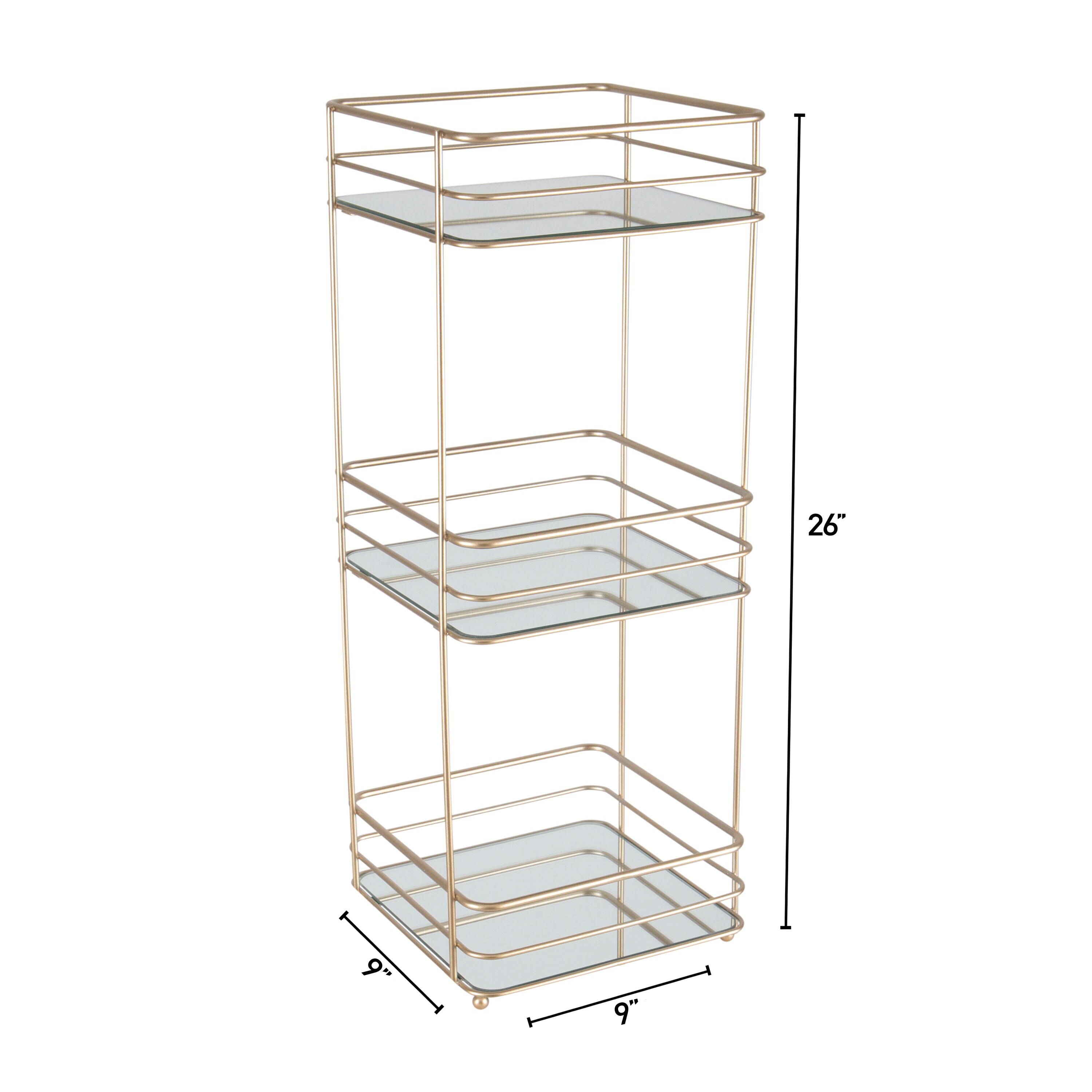 Elle Decor EL-44013-SGOLD Hanging-Shower-Caddies - View #4