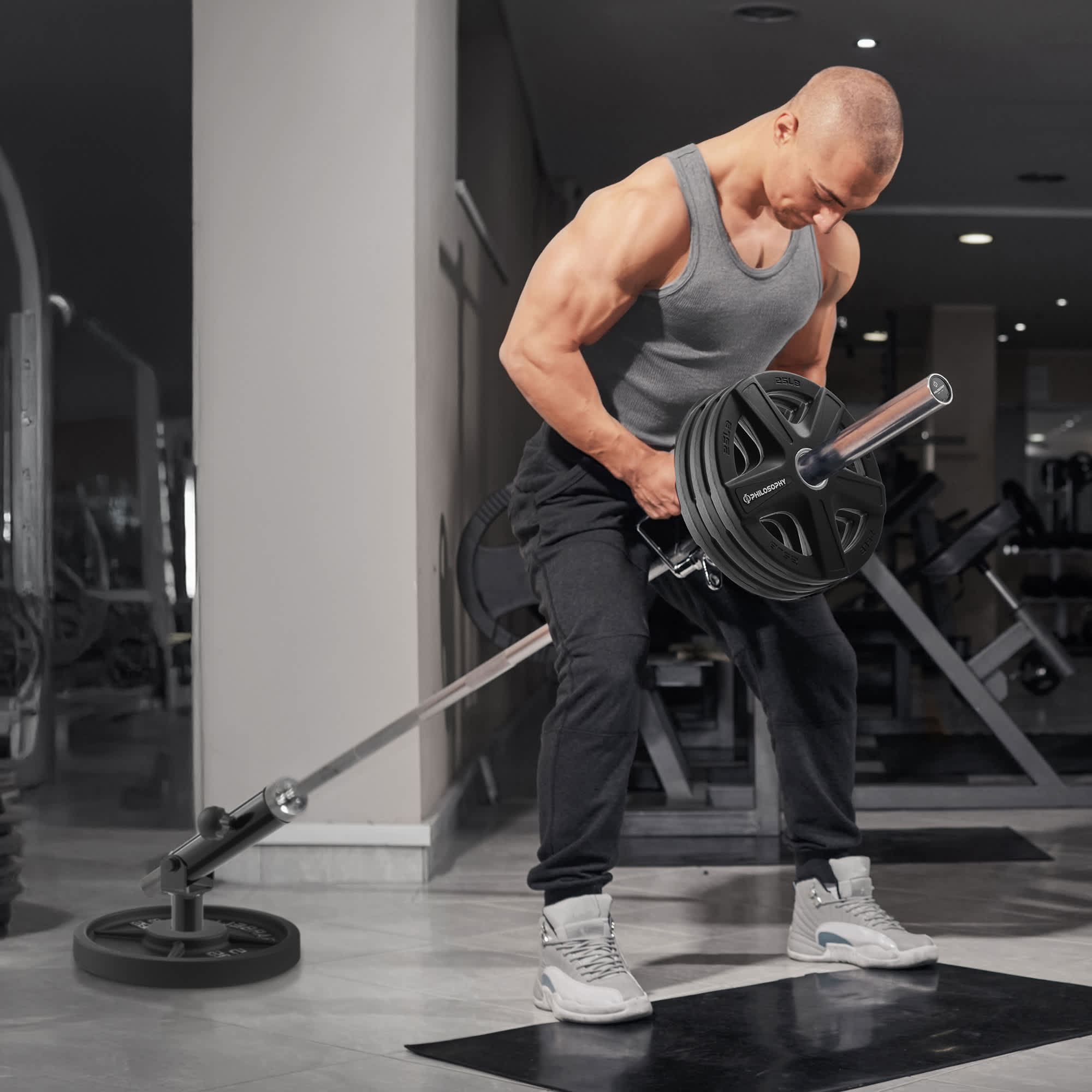 Philosophy Gym FIT-BAR-RPI9 Barbells-Weight-Bars-Plates - View #6
