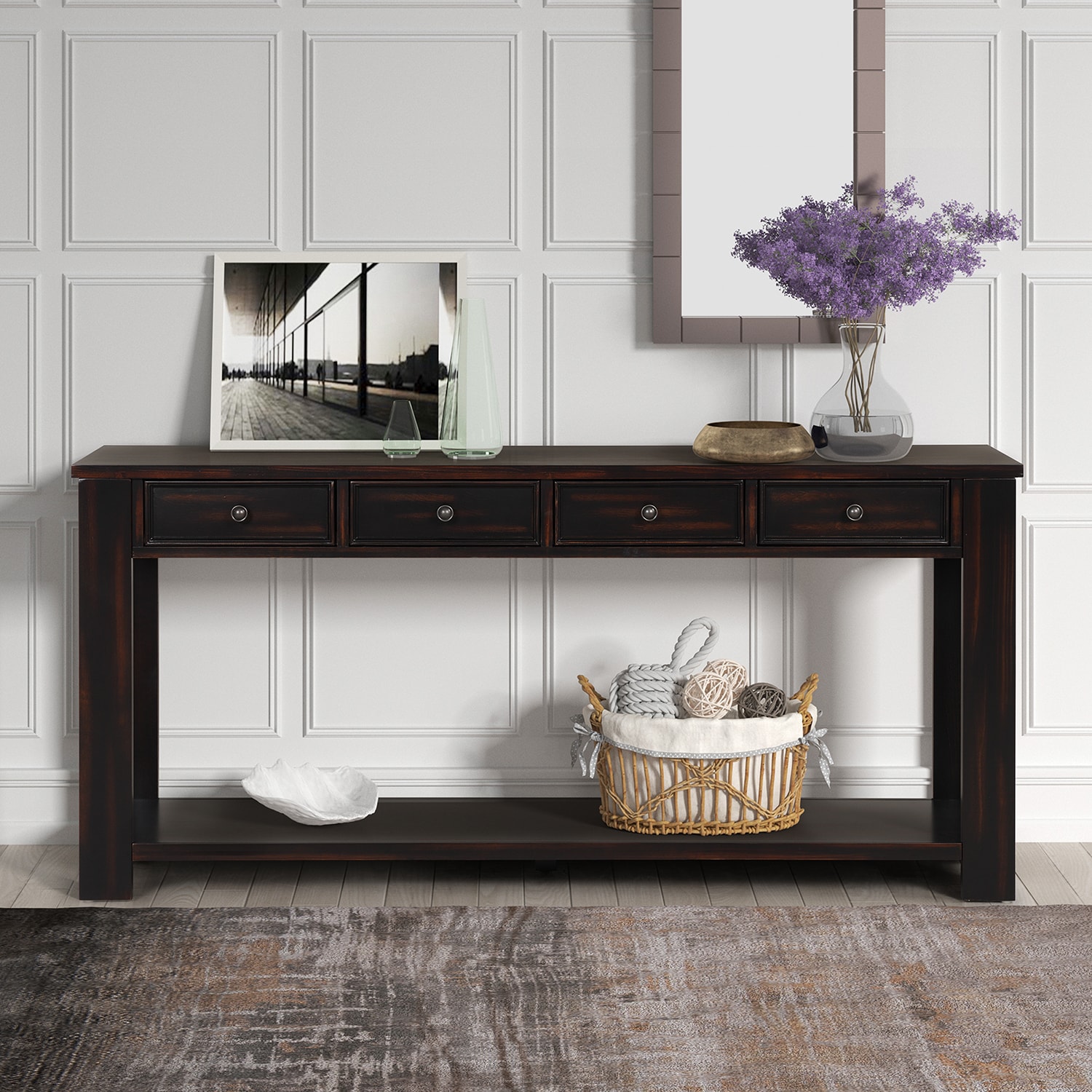 SINOFURN SYA020135BN Console-Sofa-Tables - View #7