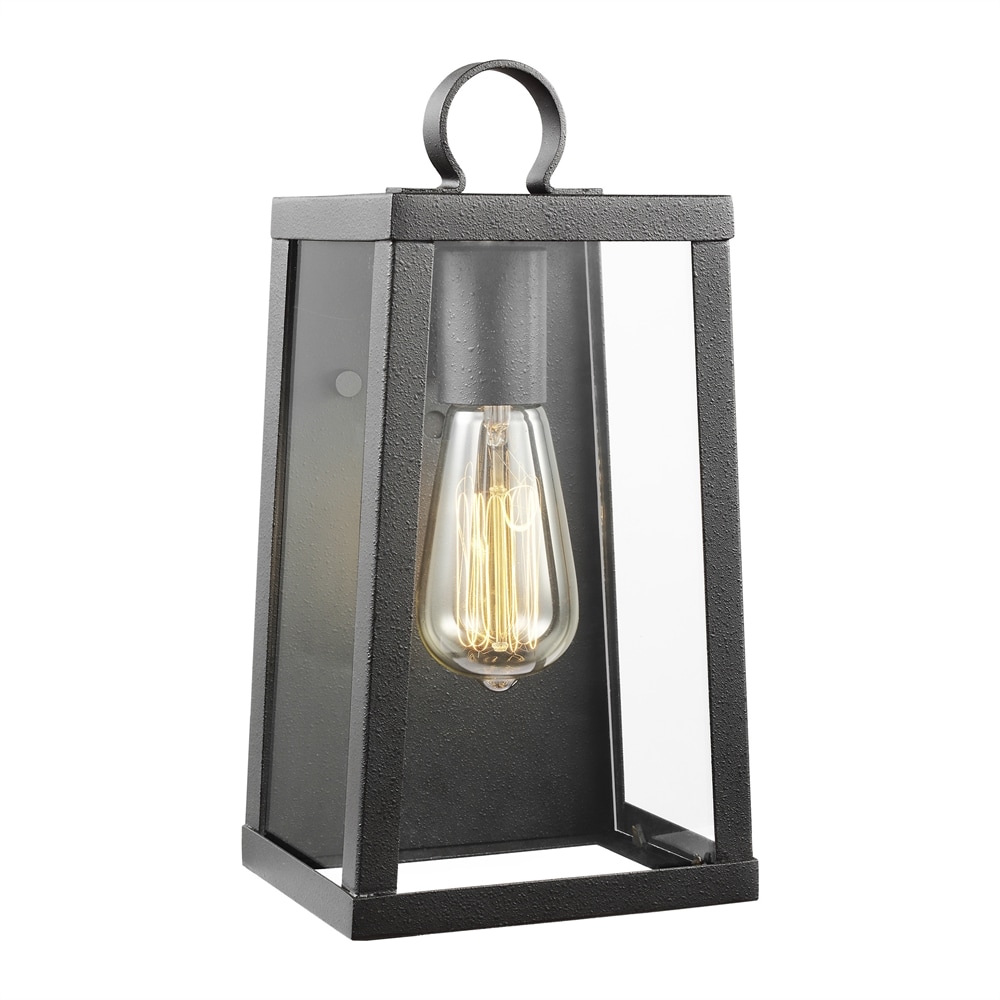Sea Gull Lighting Marinus 11.625-in H Blacksmith Medium Base (E-26) Outdoor Wall Light Sea Gull Lighting Marinus 11.625-in H Blacksmith Medium Base (E-26) Outdoor Wall Light