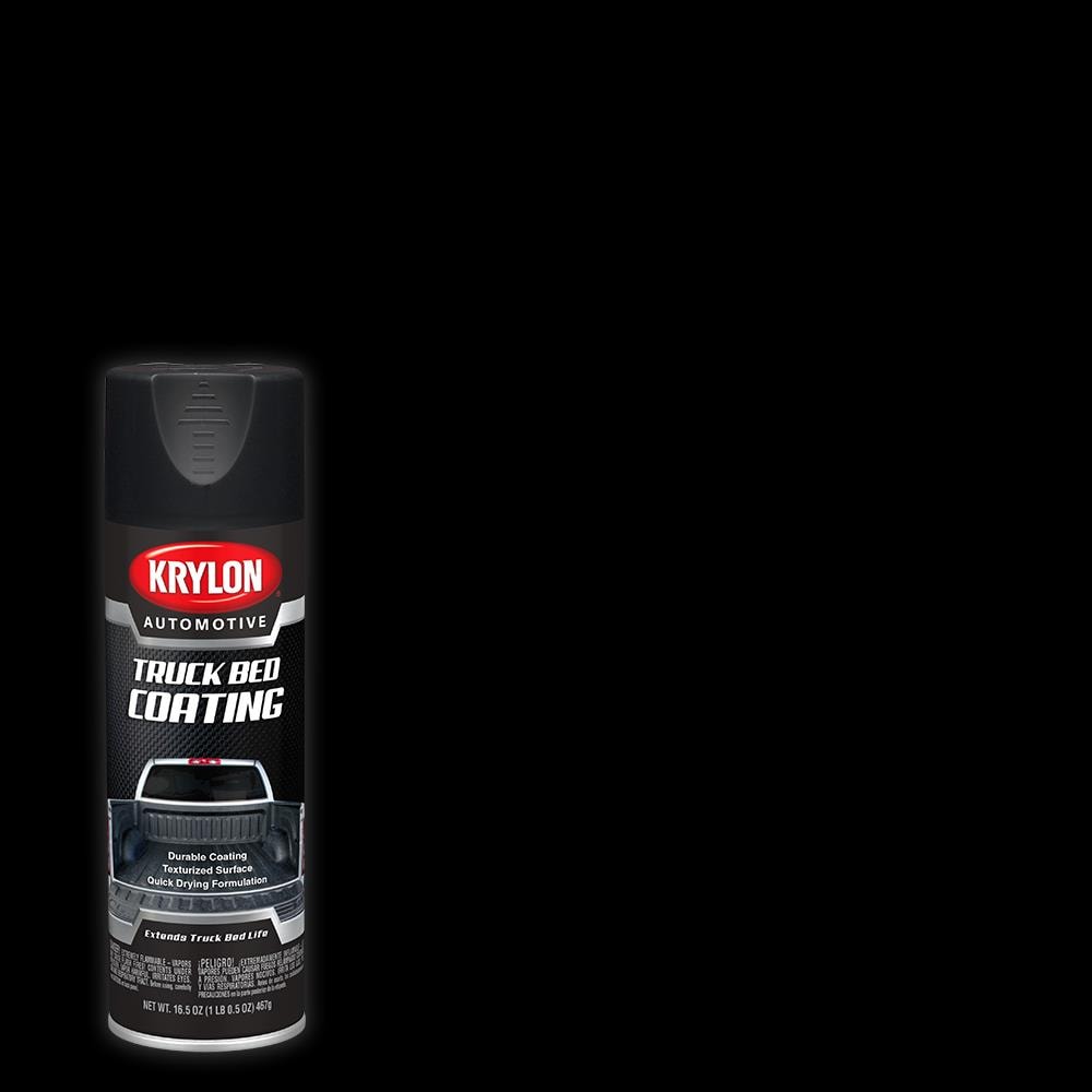 Krylon High Performance Flat Black Textured Spray Paint (NET WT. 16.5-oz)  at