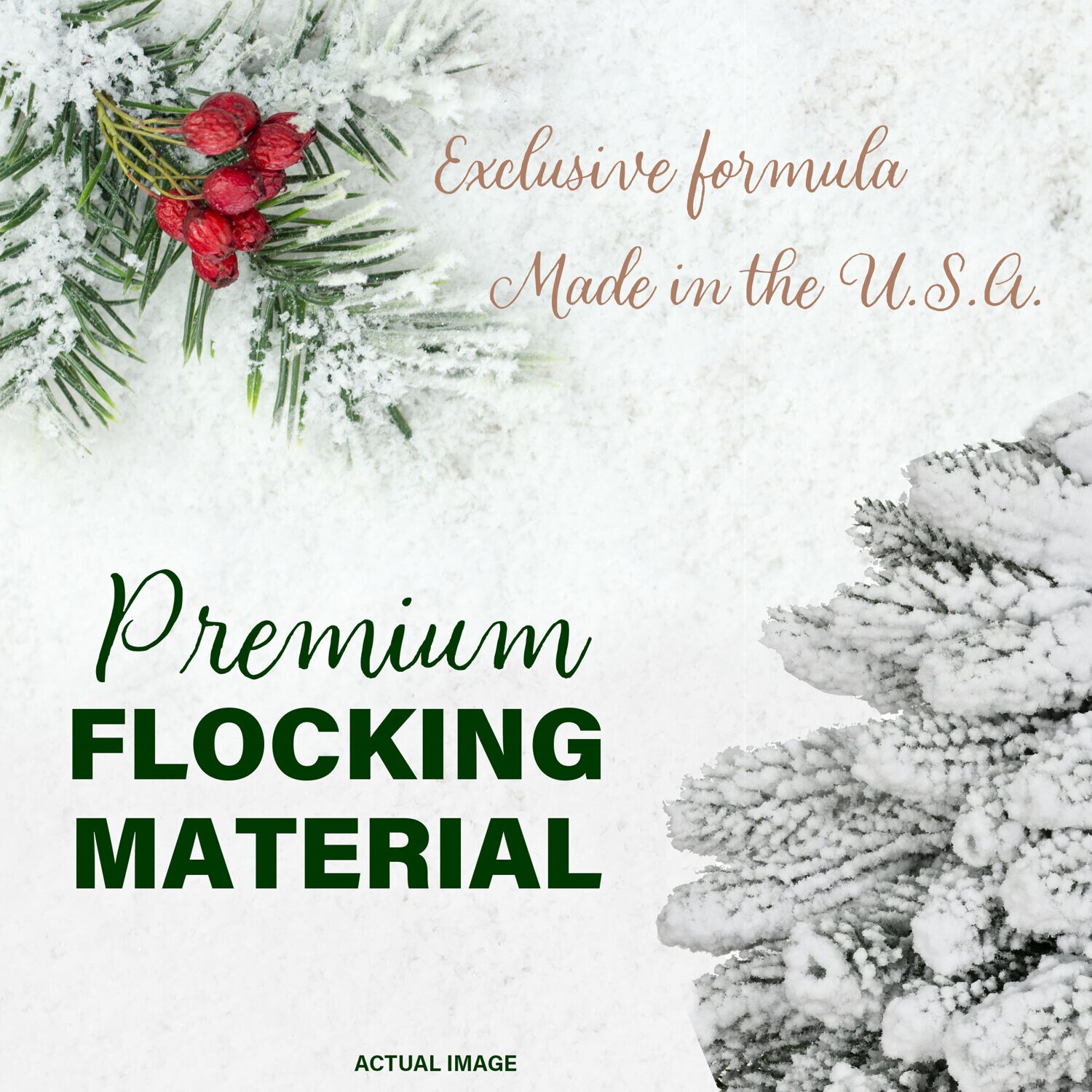 Fraser Hill Farm FFIF108GL-5SN Artificial-Christmas-Garland - View #2