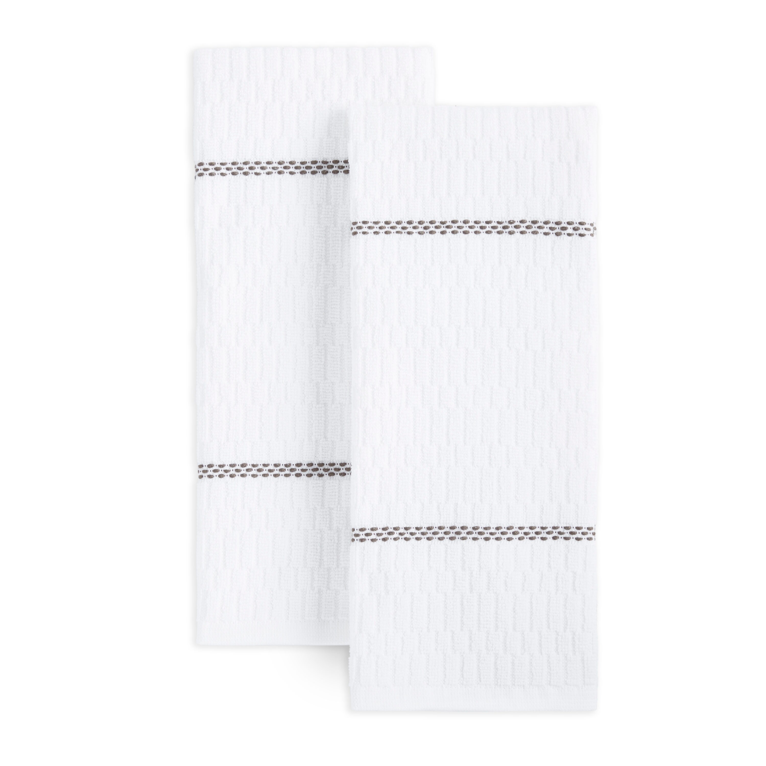 Black Kitchen Towels, 2-Pack