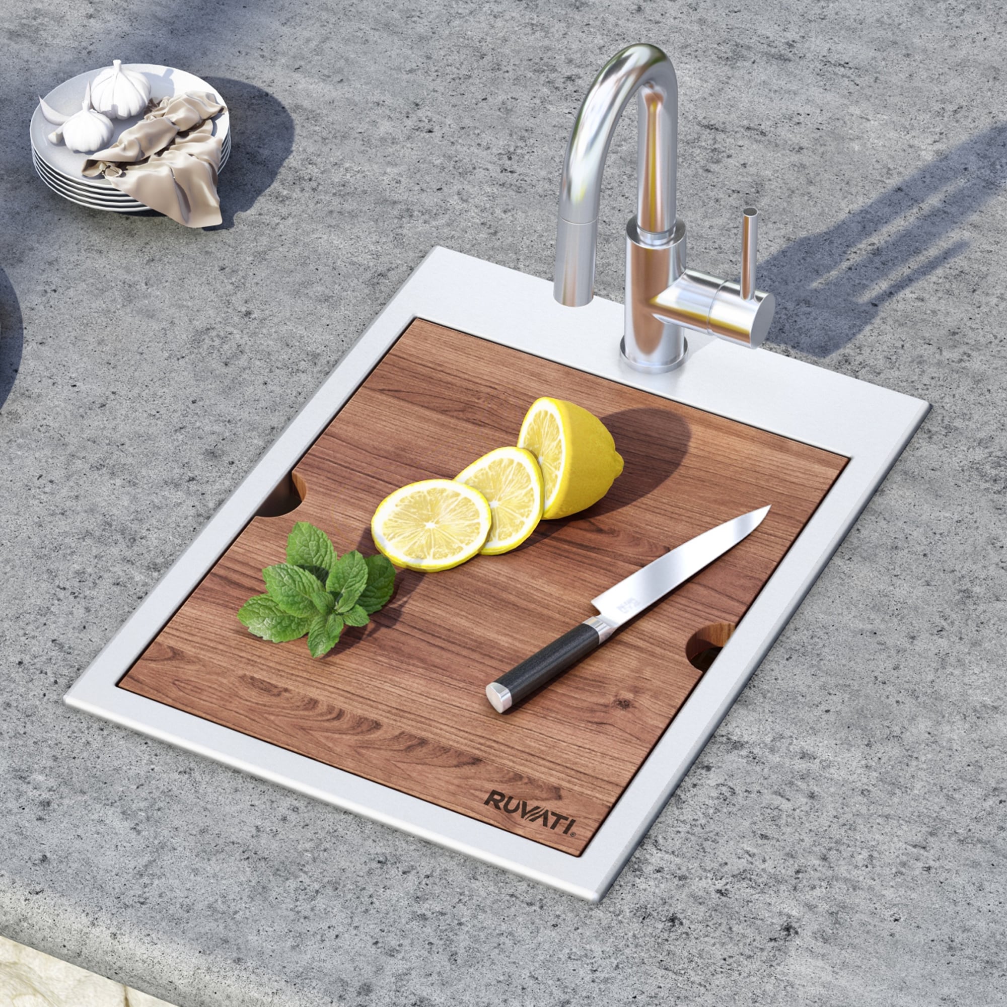 Ruvati RVH8210 Kitchen-Sinks - View #15