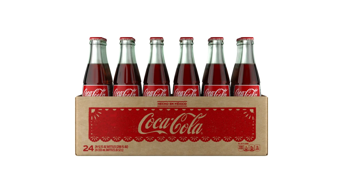Diet Coke Glass Bottle, 12 fl oz, Cola