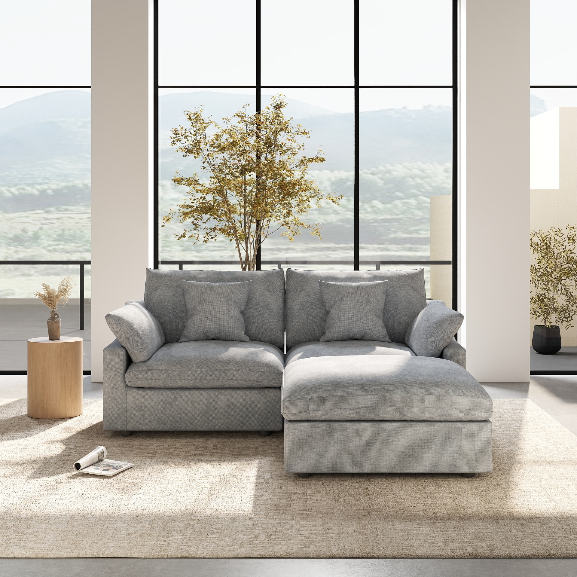BuotiqHom DH-S2+1-140LG Sofas-Loveseats - View #3