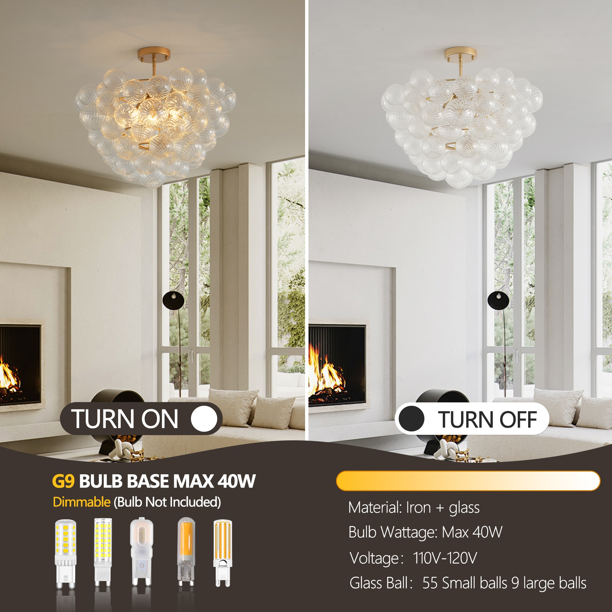 ToolCat BZ-3-162-SN Pendant-Lights - View #4