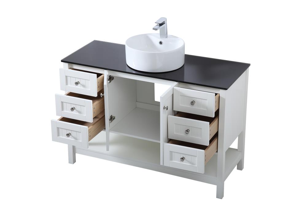 Elegant Decor FI48648WH Bath-Vanity-Combo - View #5