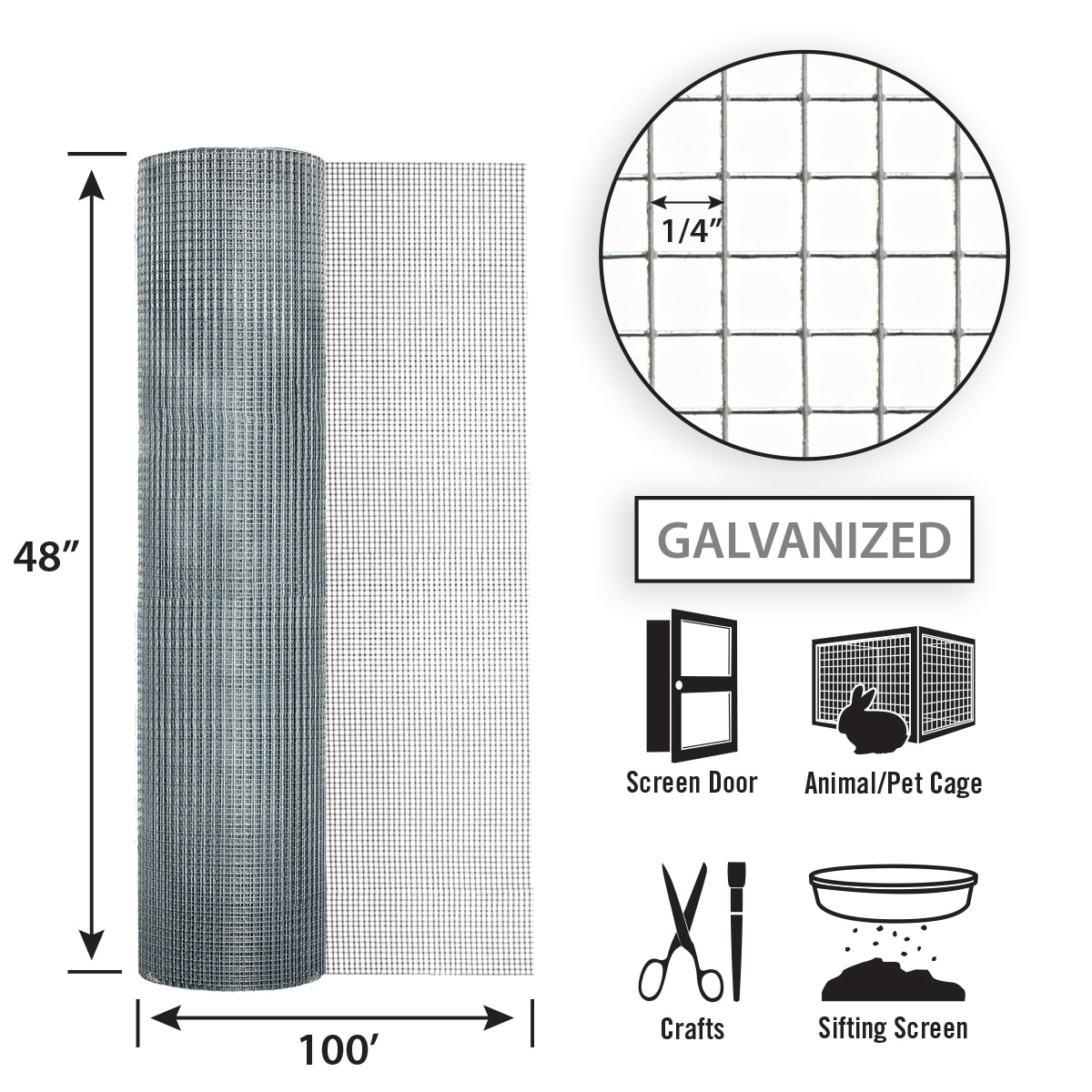 GARDEN CRAFT 144800 Rolled-Fence - View #3