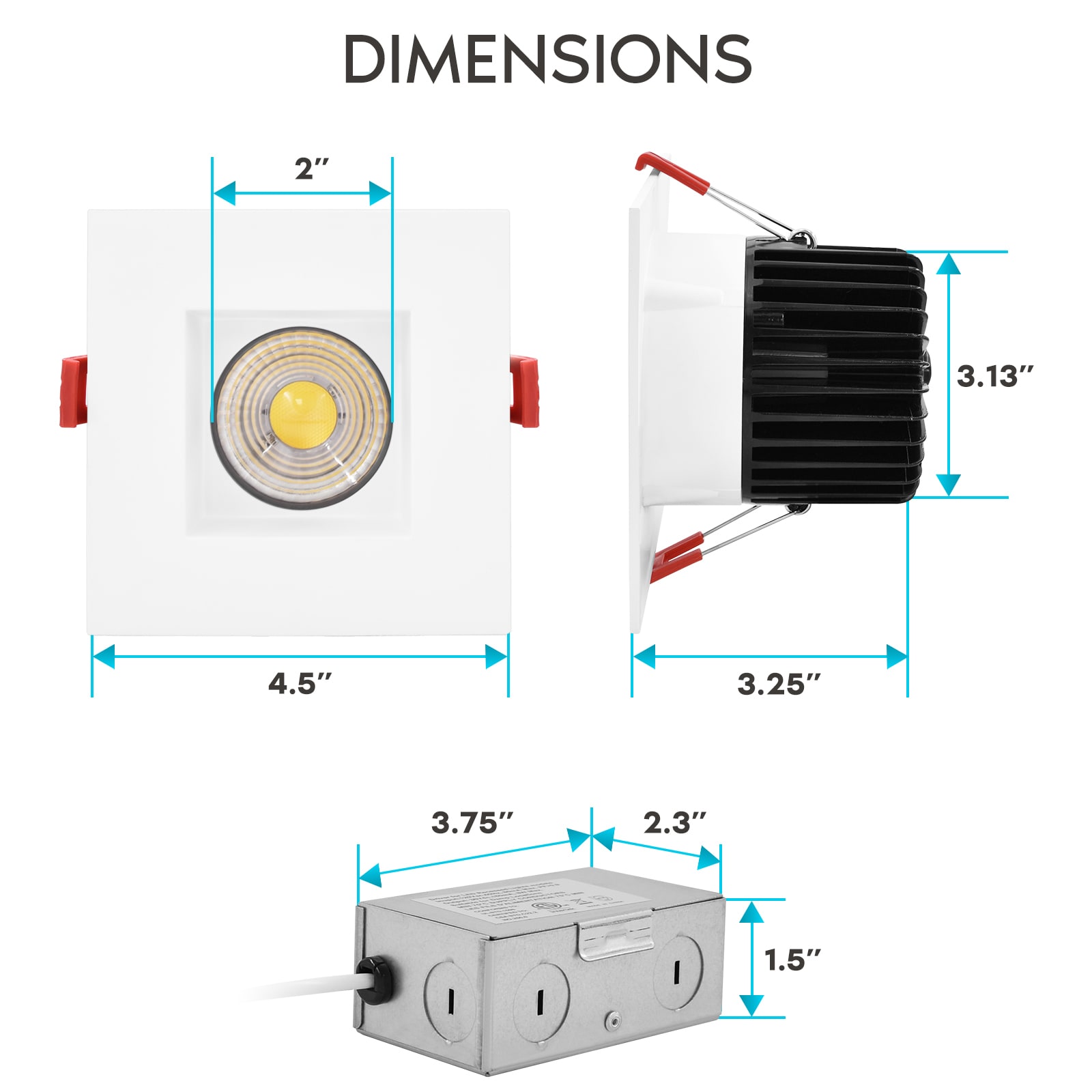 Luxrite LR24950 LR24954-4PK Led-Retrofit-Downlight - View #10