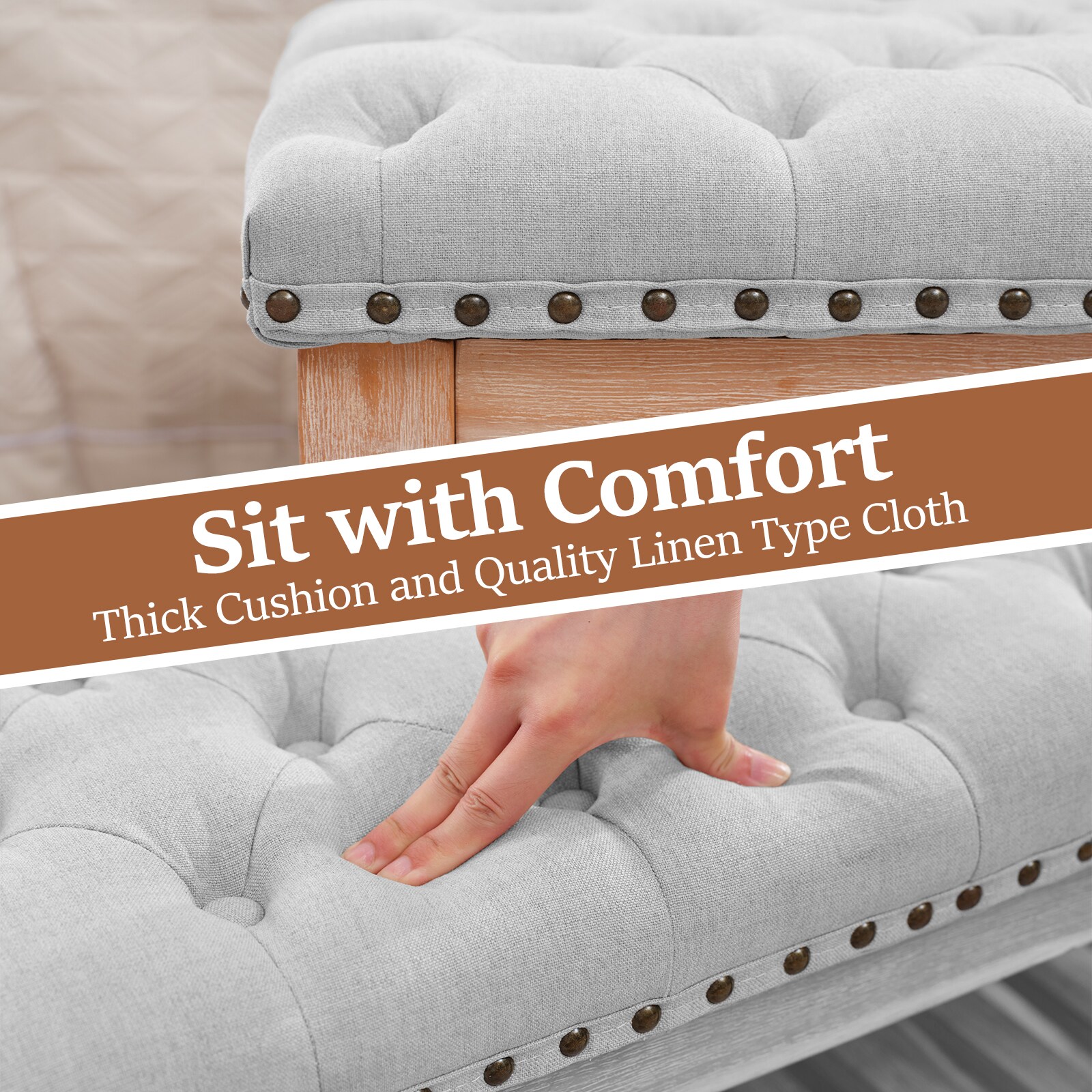 VOUA SAF-TNXLY-BR Indoor-Ottomans - View #5