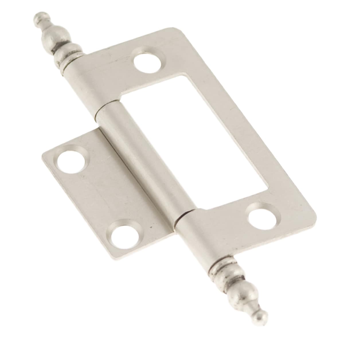 Hickory Hardware P8294-SN-10B 180-Degree Flush Surface Satin Nickel Cabinet Hinge , 10 Pairs ( 20 -Pieces)