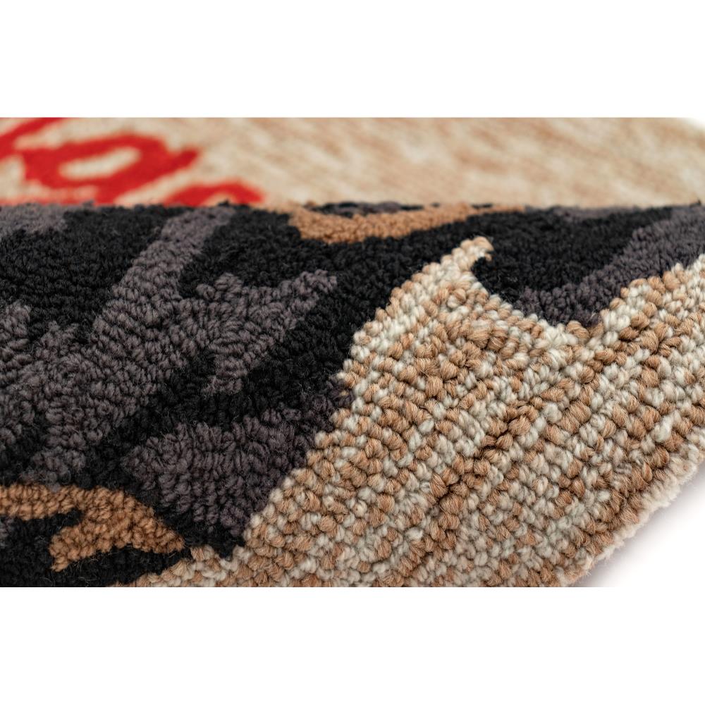 Liora Manne 2-ft x 3-ft Neutral Rectangular Indoor or Outdoor Decorative Winter  Door Mat in the Mats department at