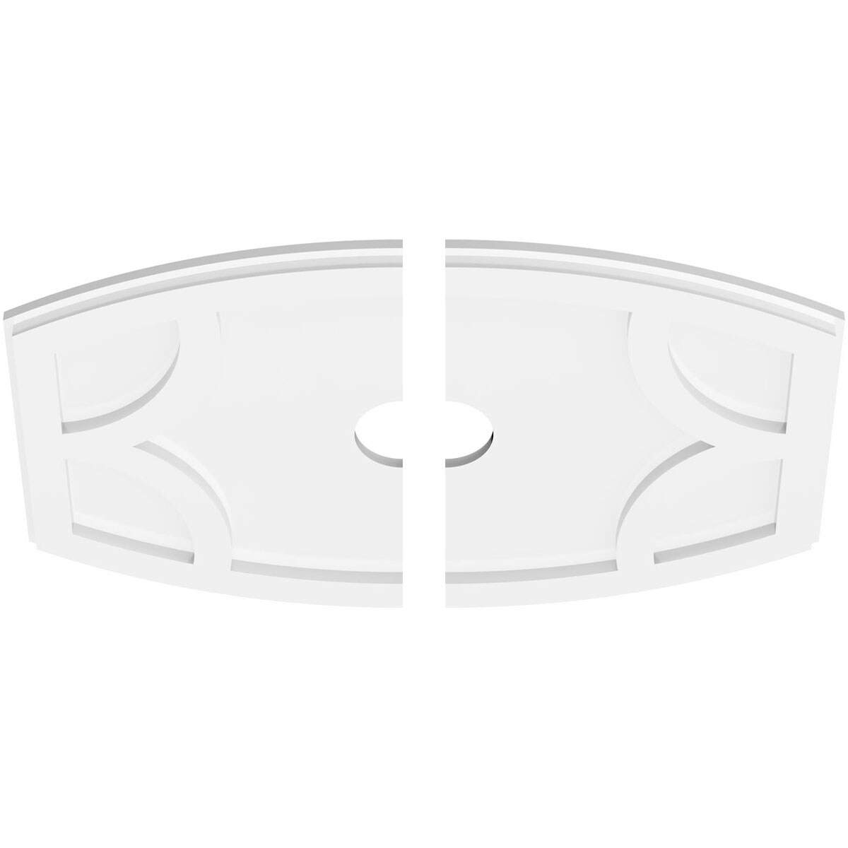 Ekena Millwork CMP24X16KY2-03000 Ceiling-Medallions - View #2