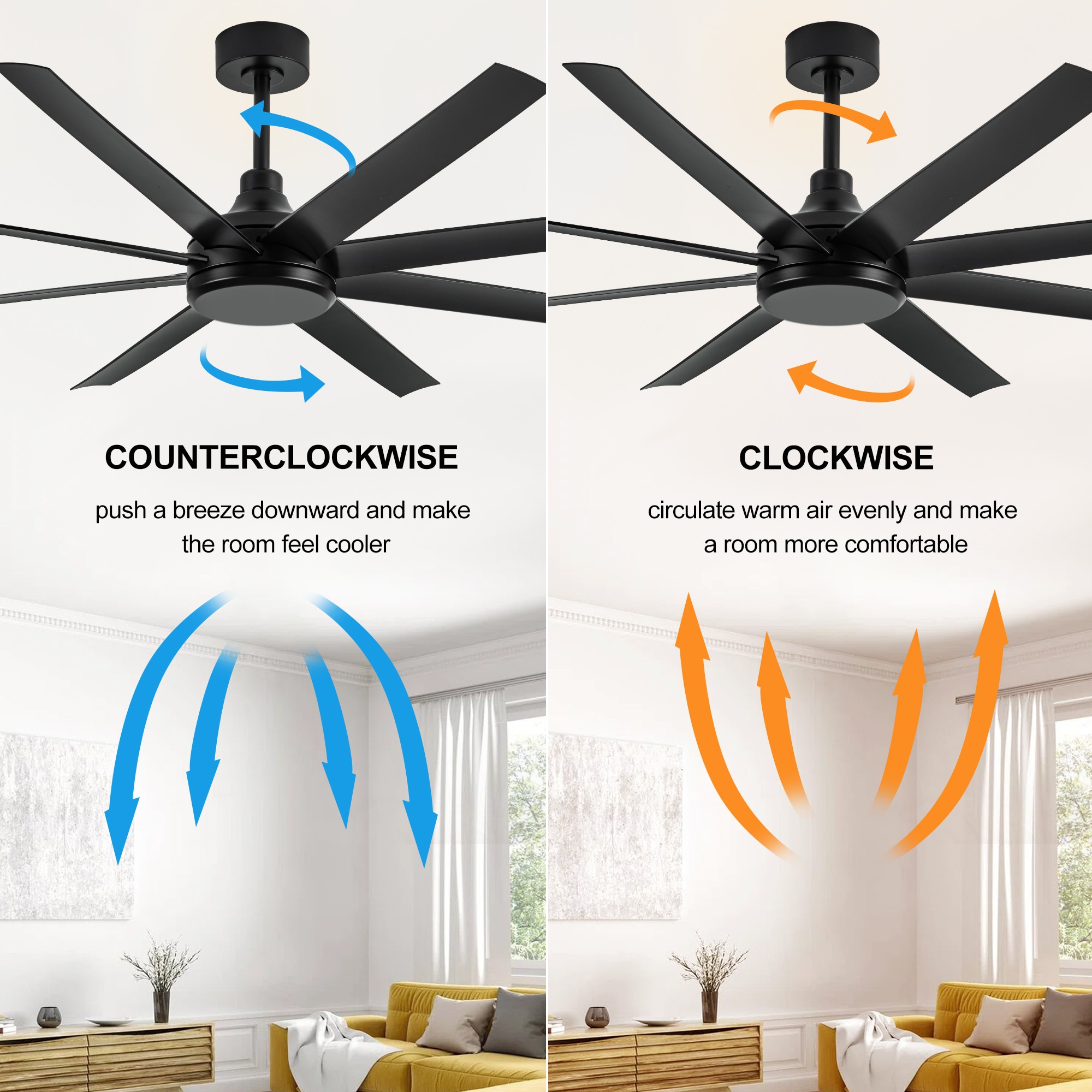 Breezary 30012-AB-NL Ceiling-Fans - View #4