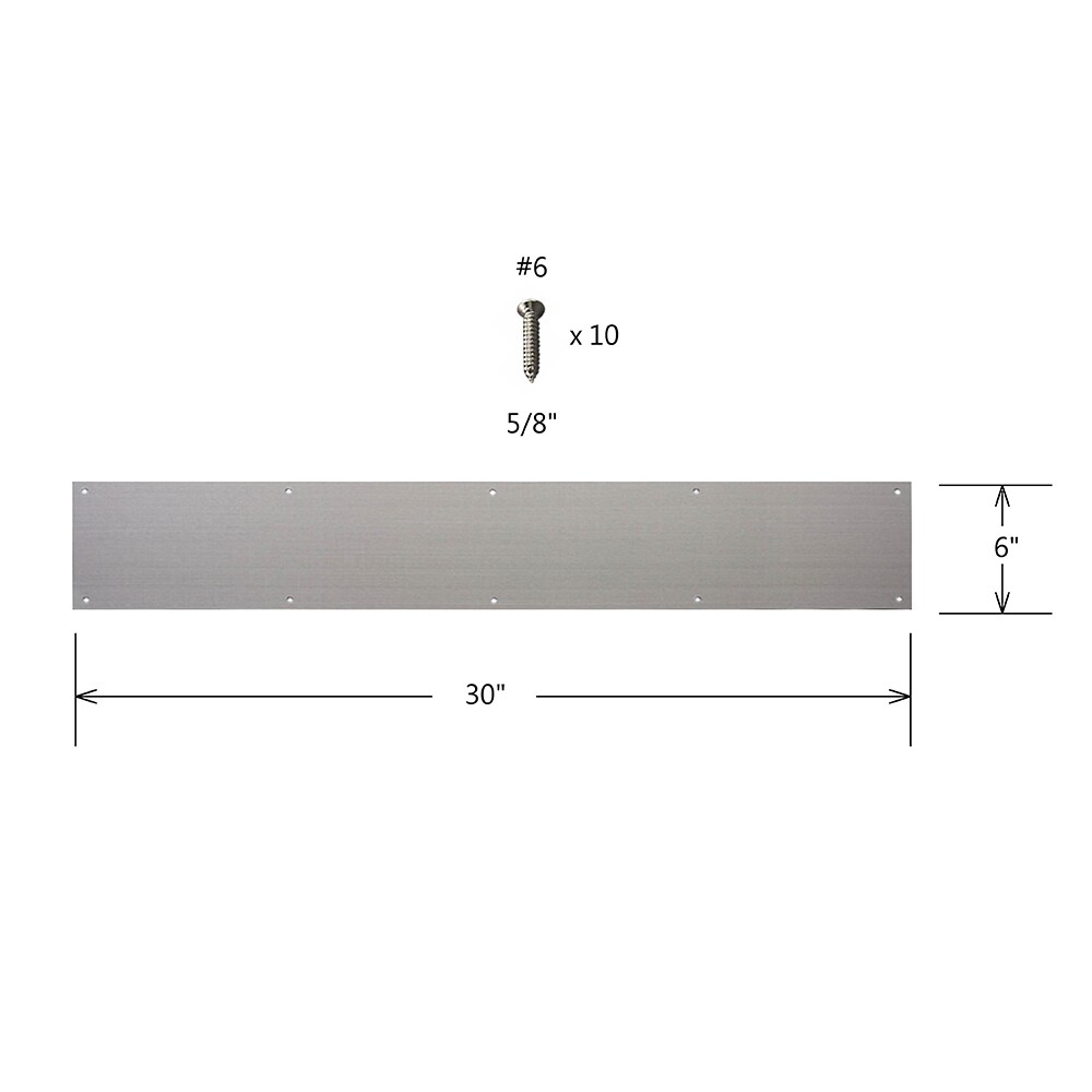 RELIABILT 32303TNDLG Entry-Door-Kick-Plates - View #4