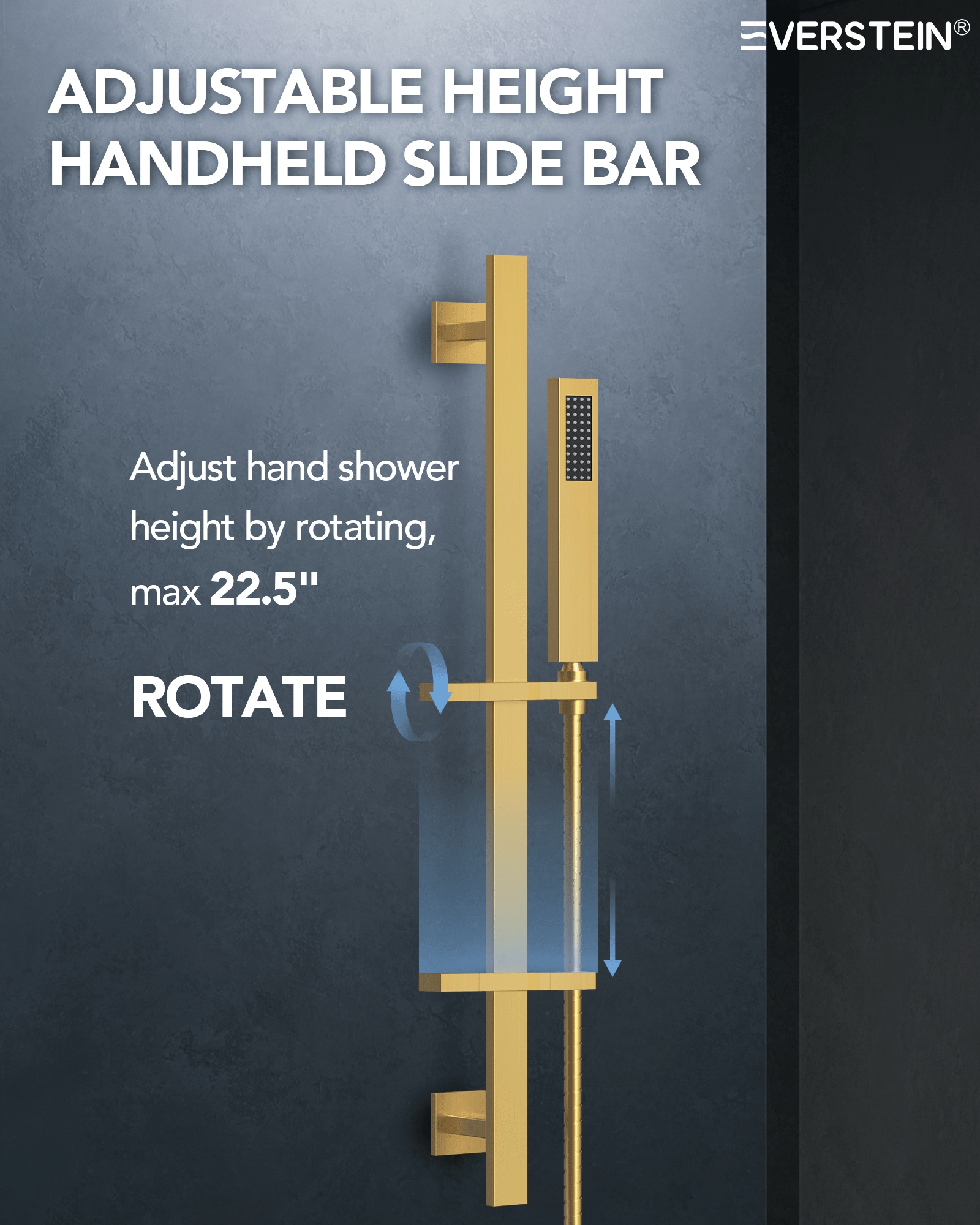 EVERSTEIN SFS-1052-GD Tub-Shower-Faucets - View #8