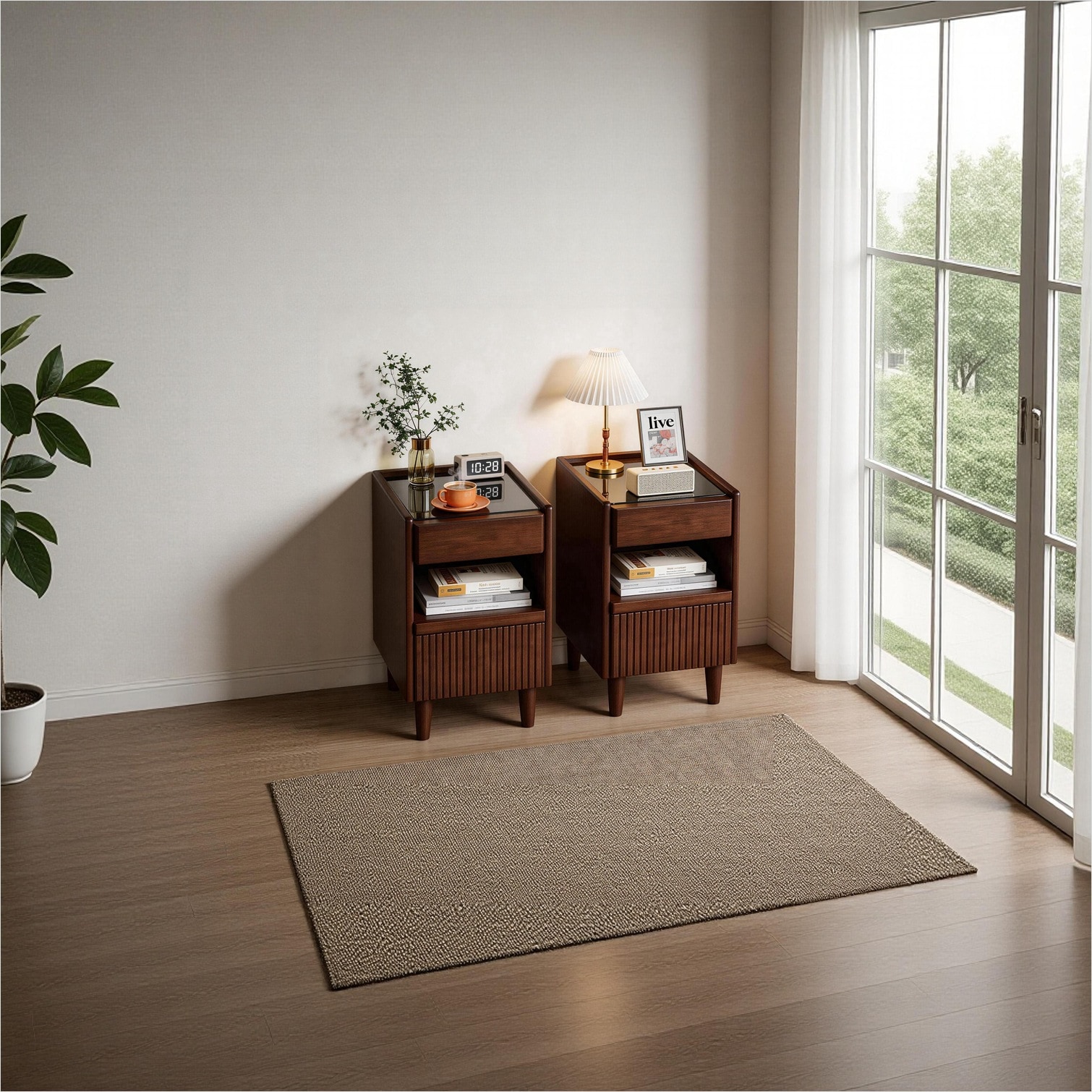 SunJet NAB8OTT0GNBK nightstands - View #2