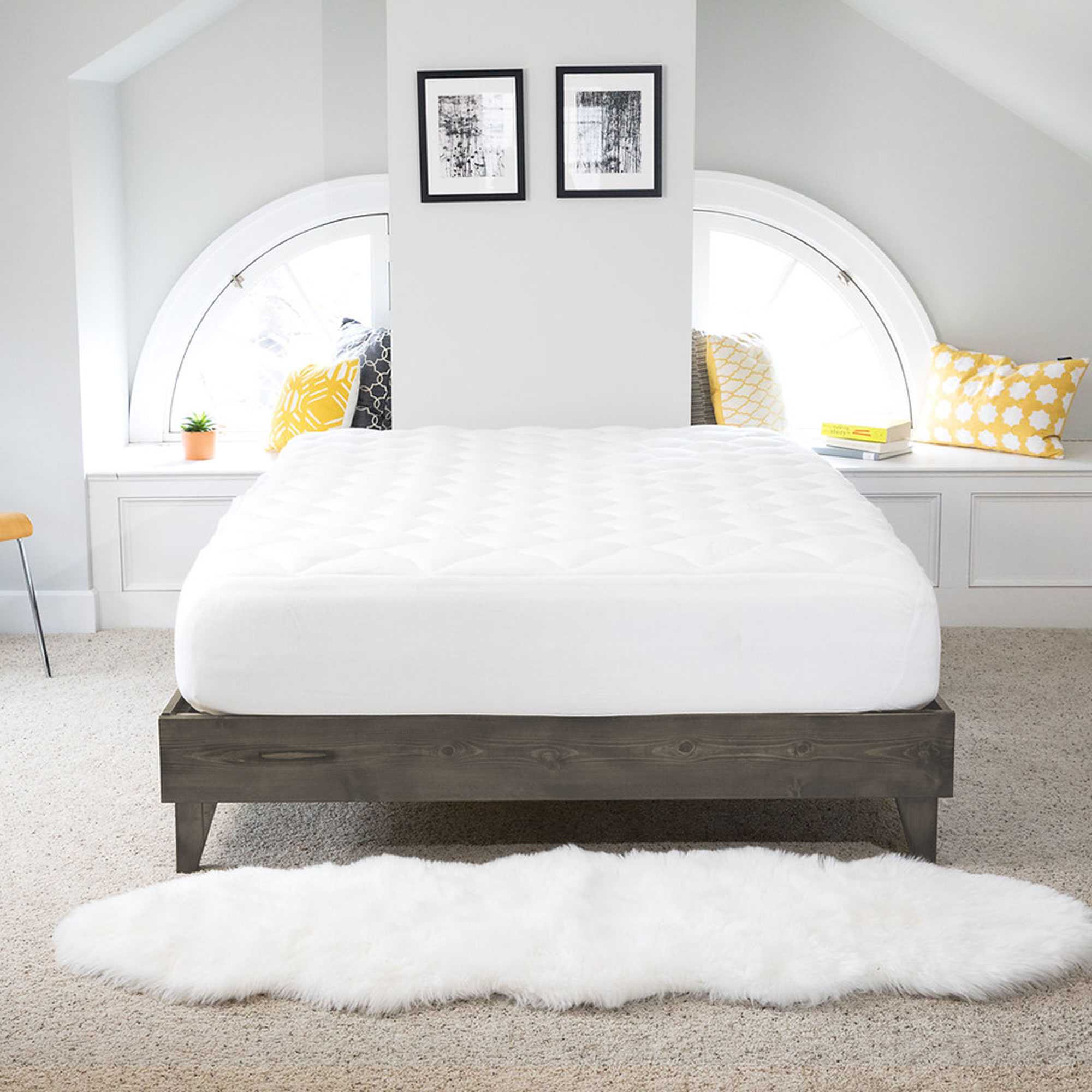 eLuxury BEDFRAMECKGREY beds - View #2