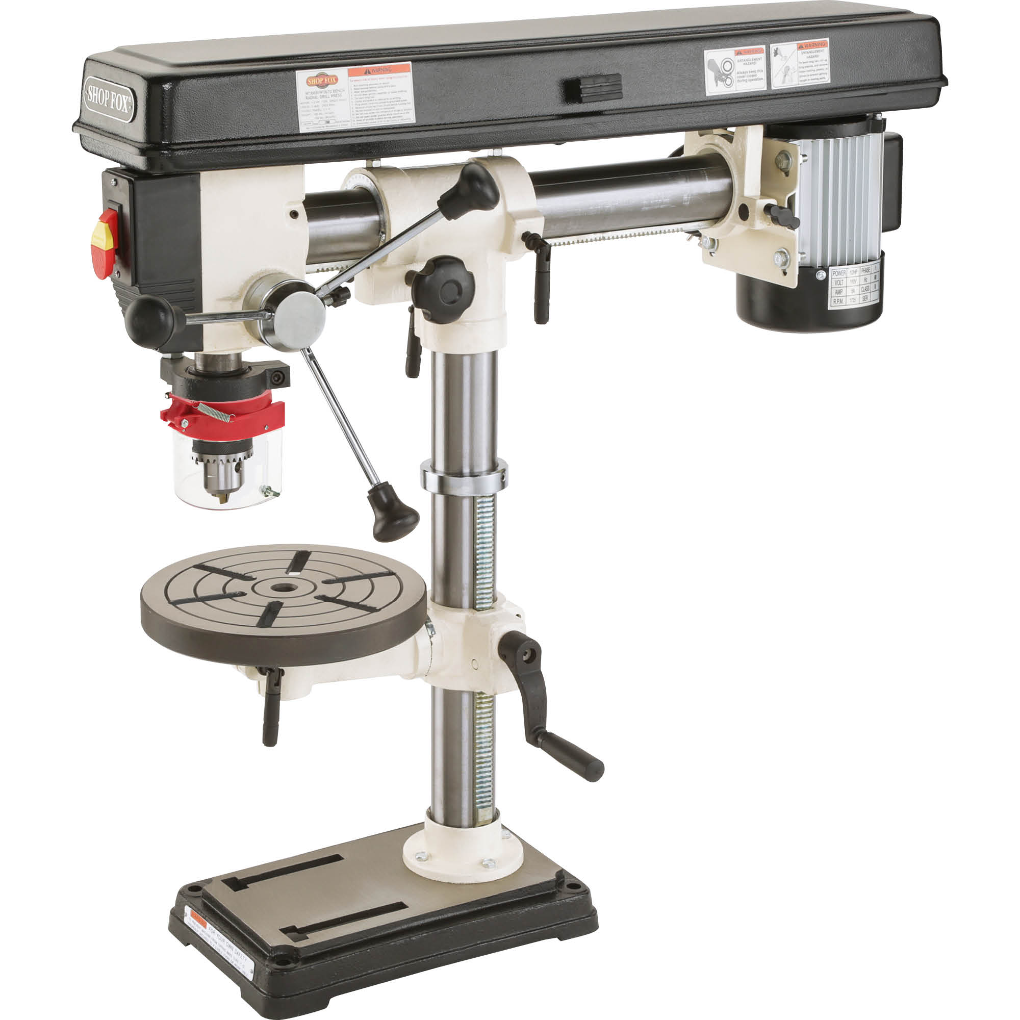 Shop Fox 15-Amp 5-Speed Bench Drill Press W1669 Sansujyuku sansujyuku.com