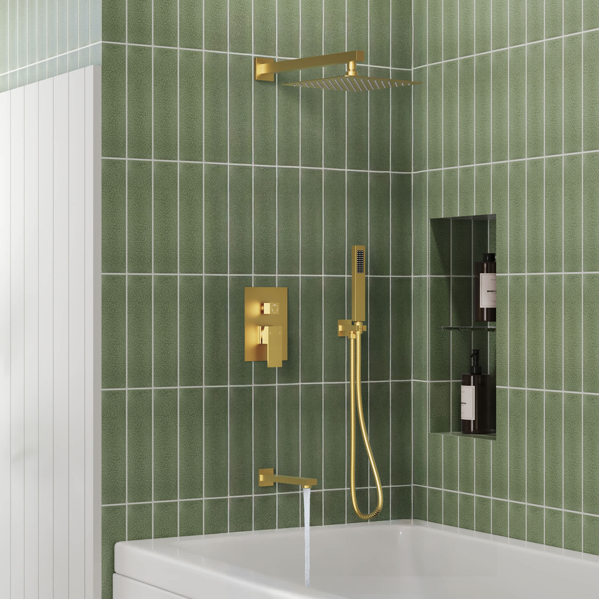 EVERSTEIN M6603GNI-B10BL Tub-Shower-Faucets - View #14