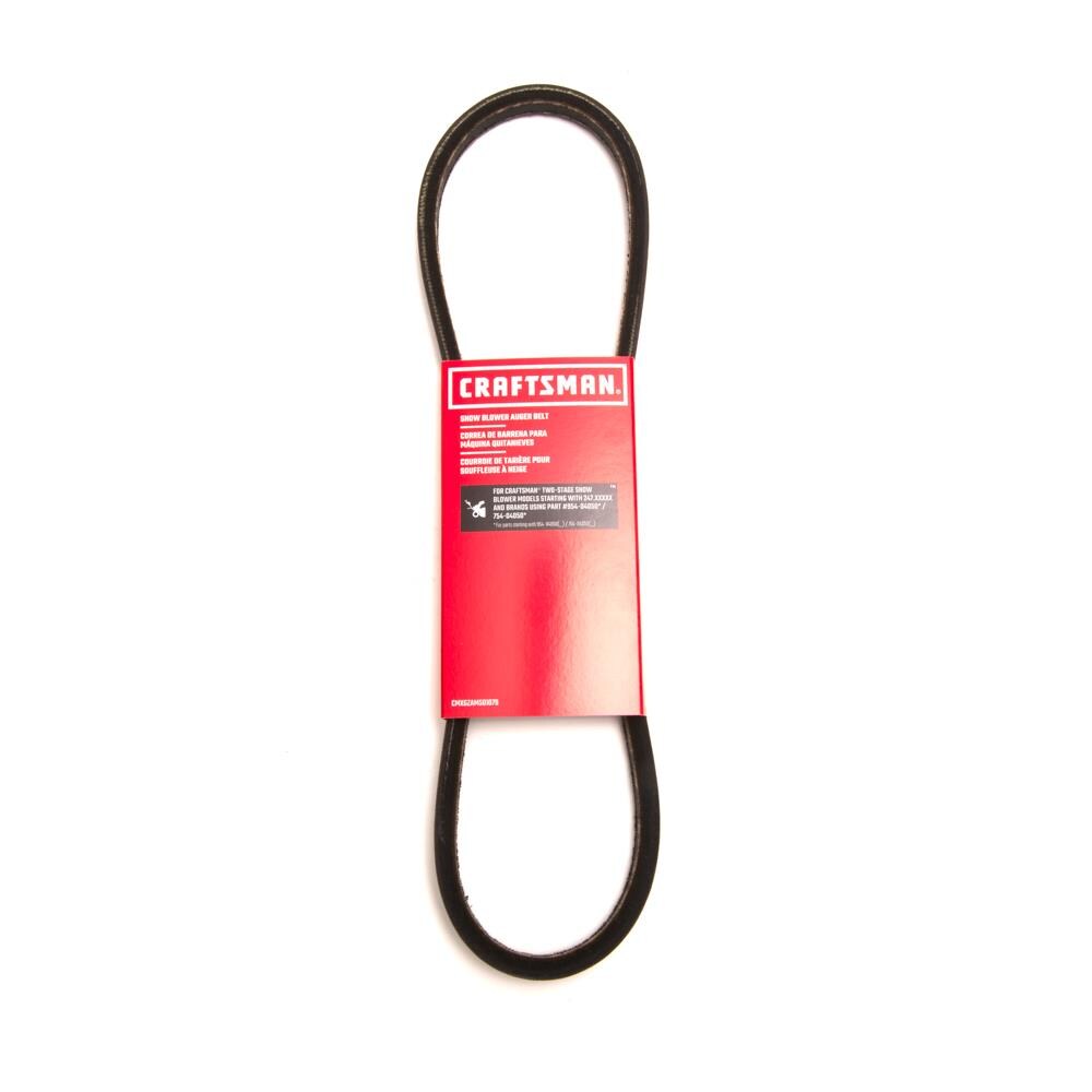 CRAFTSMAN Snow blower Two-stage Aramid Fiber Auger Belt in the Snow ...