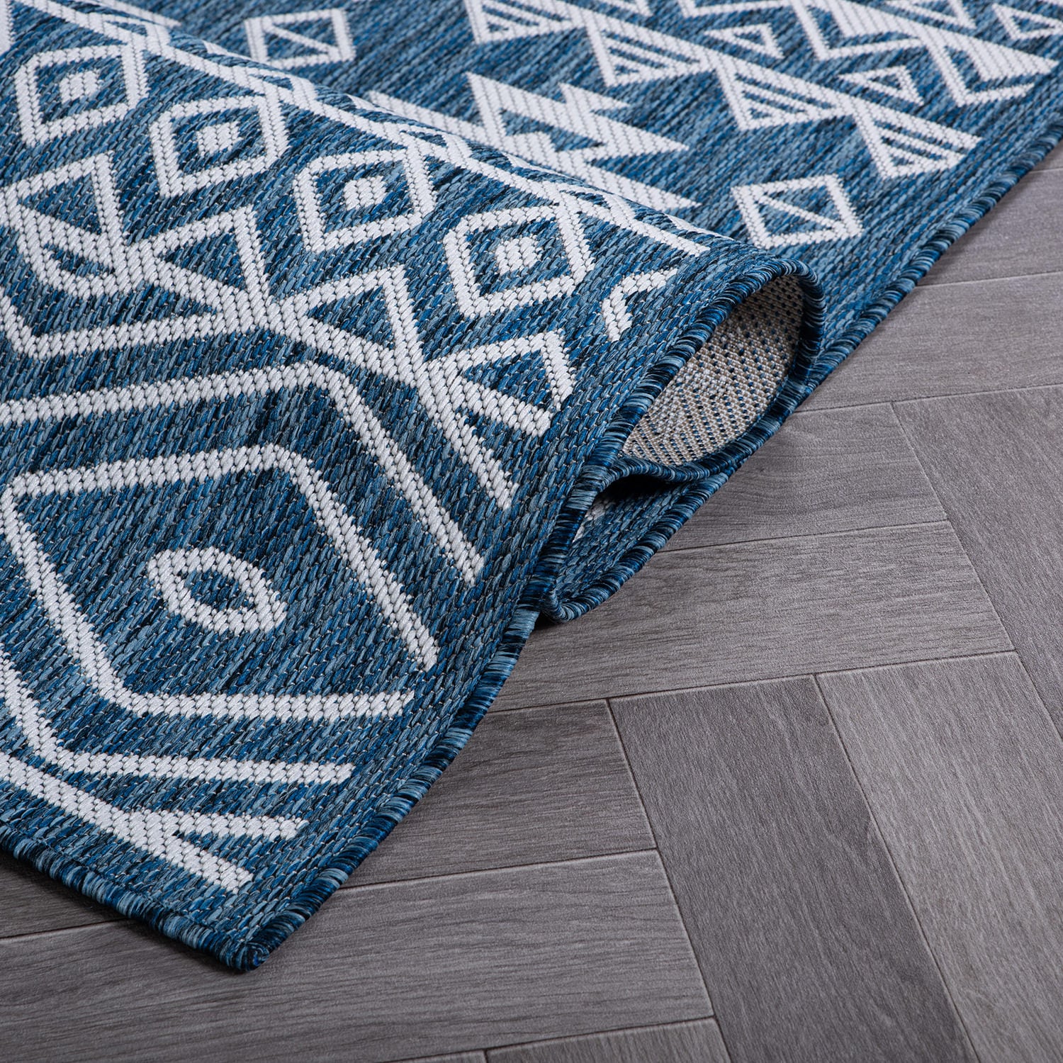 World Rug Gallery 124NAVY2X3 rugs - View #6