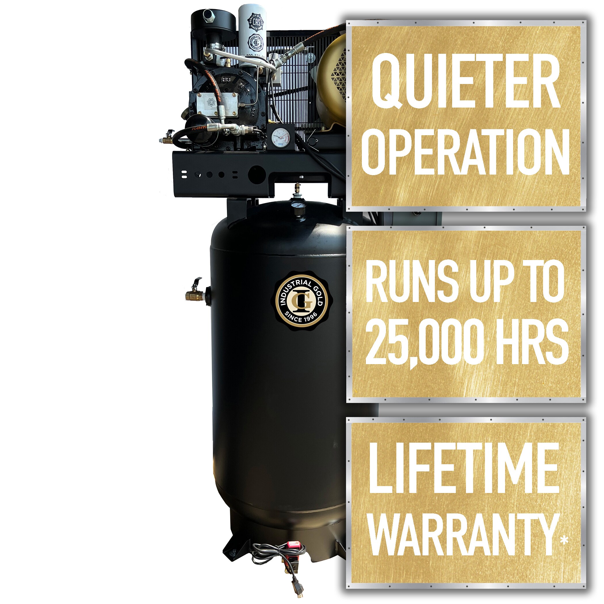INDUSTRIAL GOLD R71V83 Air-Compressors - View #2