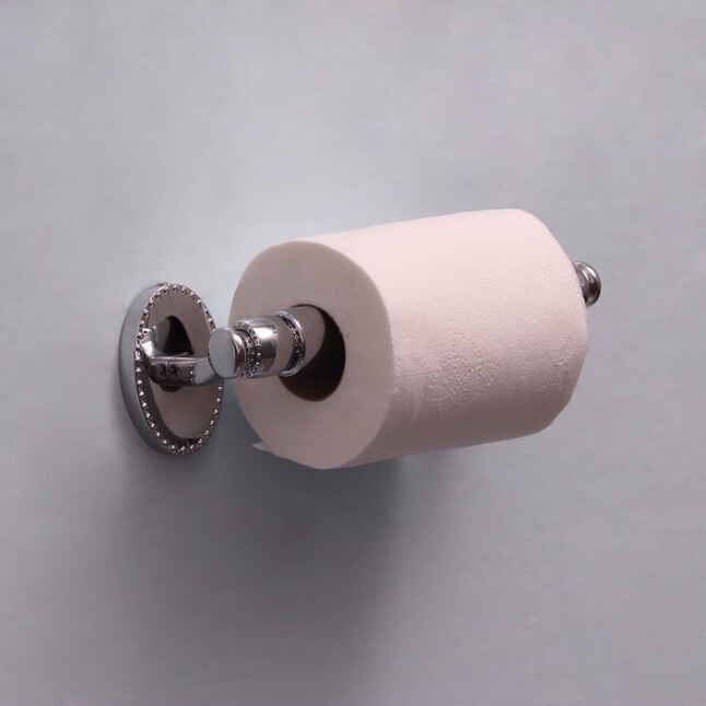 Barclay Cordelia Chrome Wall Mount Spring-Loaded Toilet Paper Holder Barclay Cordelia Chrome Wall Mount Spring-Loaded Toilet Paper Holder