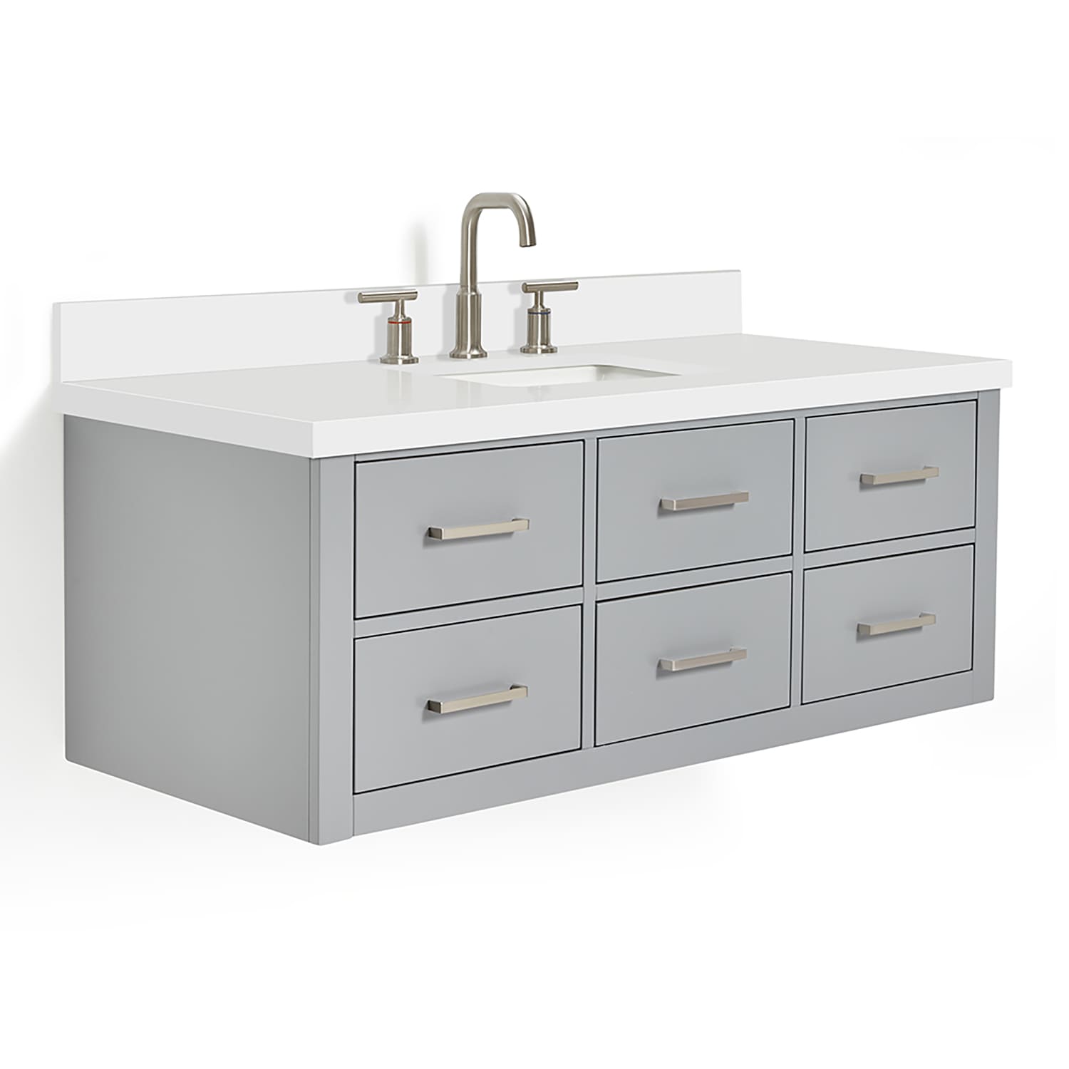 ARIEL W049SWQRVOGRY Bath-Vanity-Combo - View #3