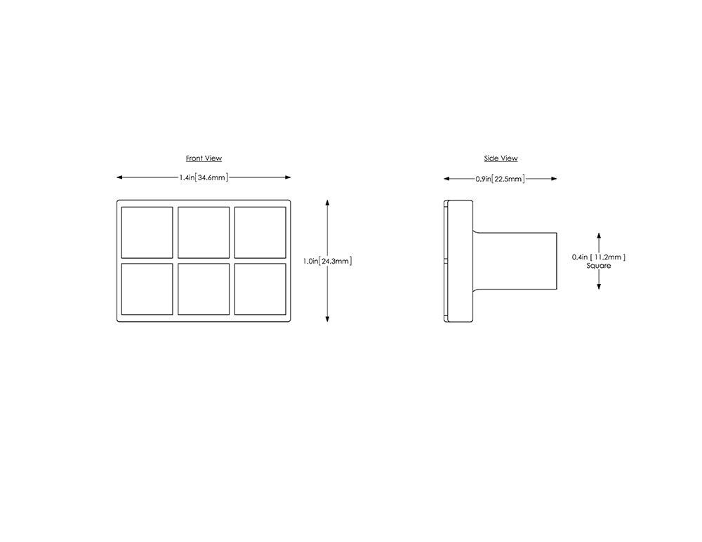 Wisdom Stone 4203CH-MU Cabinet-Knobs - View #3