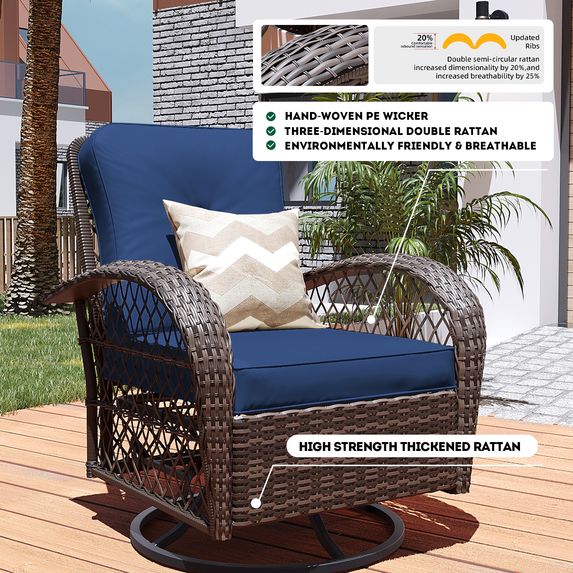 Patio Watcher LS-RT7-Y9-B2 Patio-Conversation-Sets - View #6