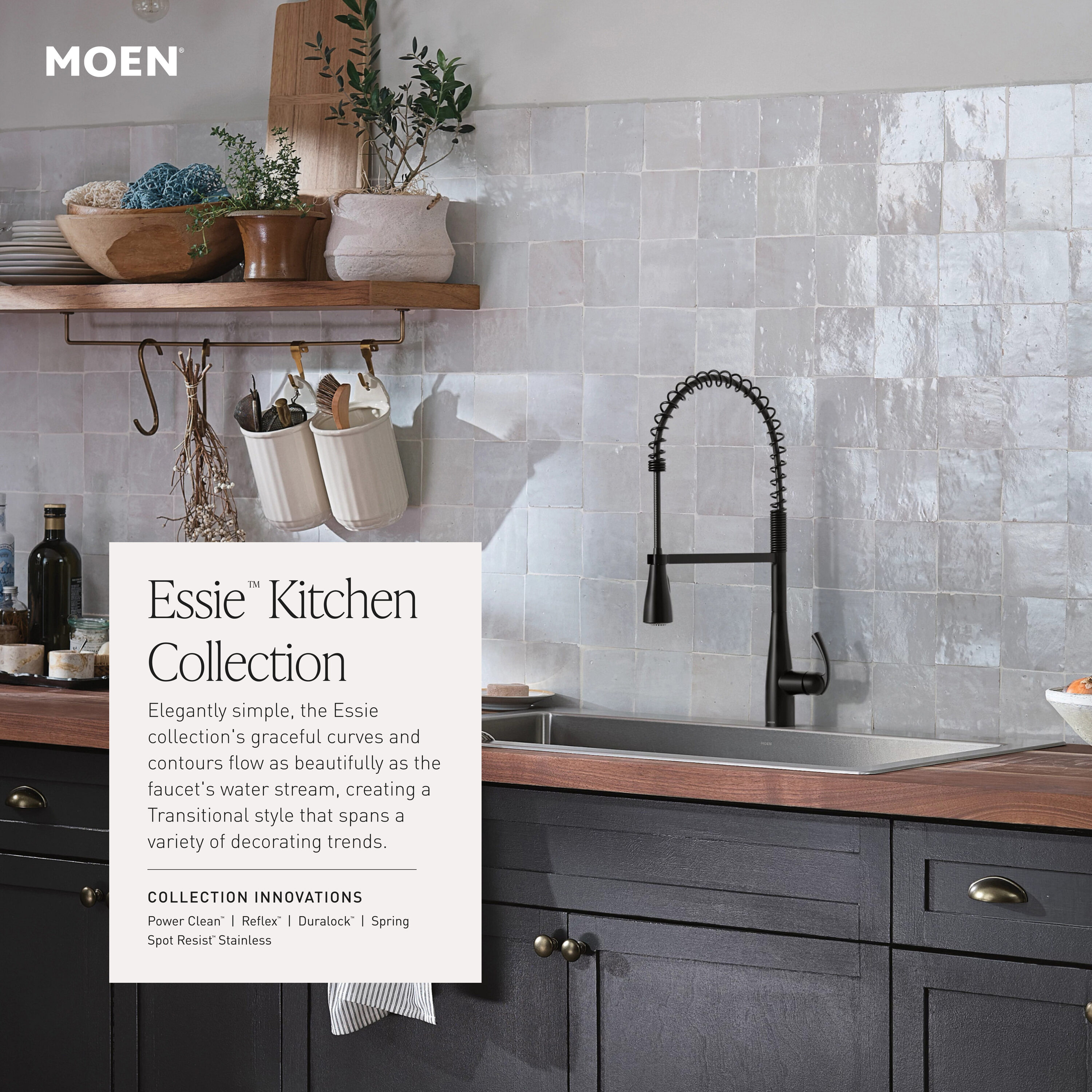 Moen 87814BL Kitchen-Faucets - View #3