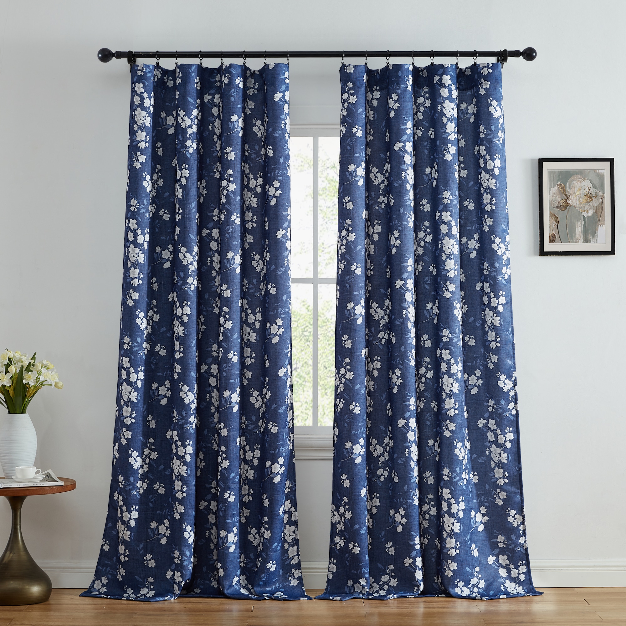 HLC.me ASHLY-96-NVY curtains - View #2