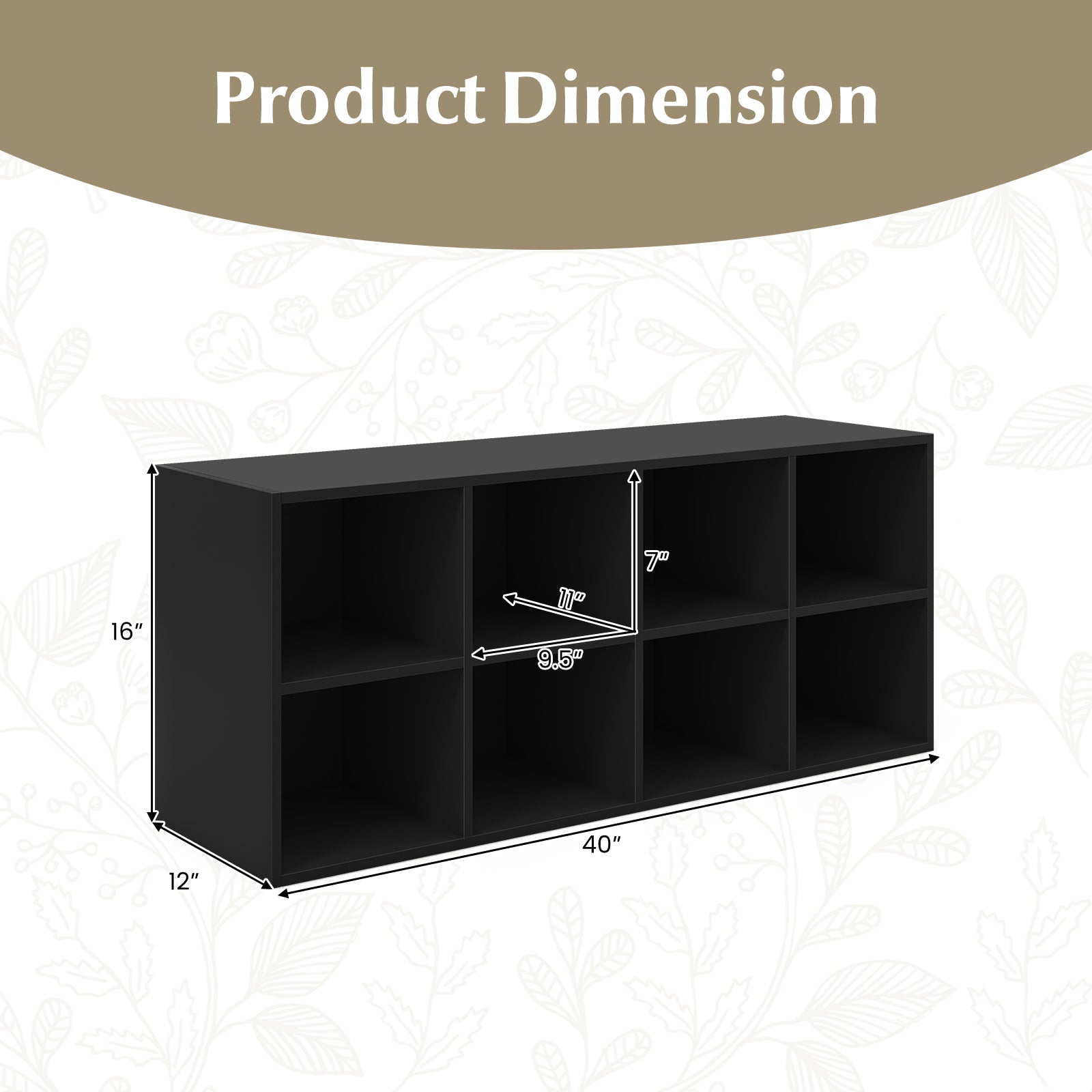 Boyel Living BL-JZ10258DK Shoe-Racks - View #3