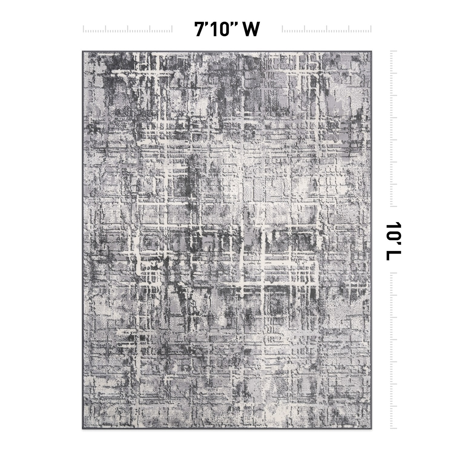 World Rug Gallery 2100GRAY8X10 rugs - View #2