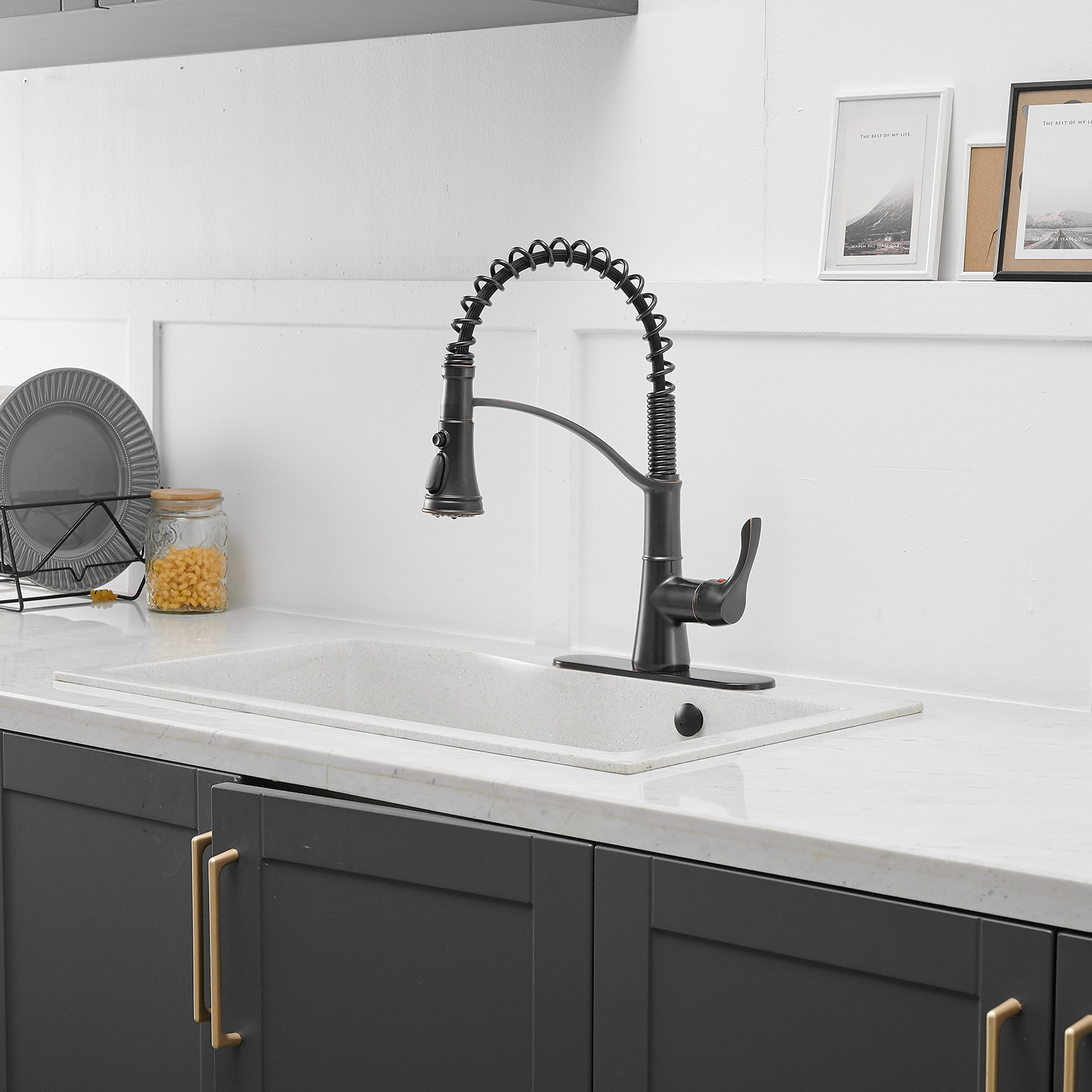 BWE A-94556-ORB Kitchen-Faucets - View #3