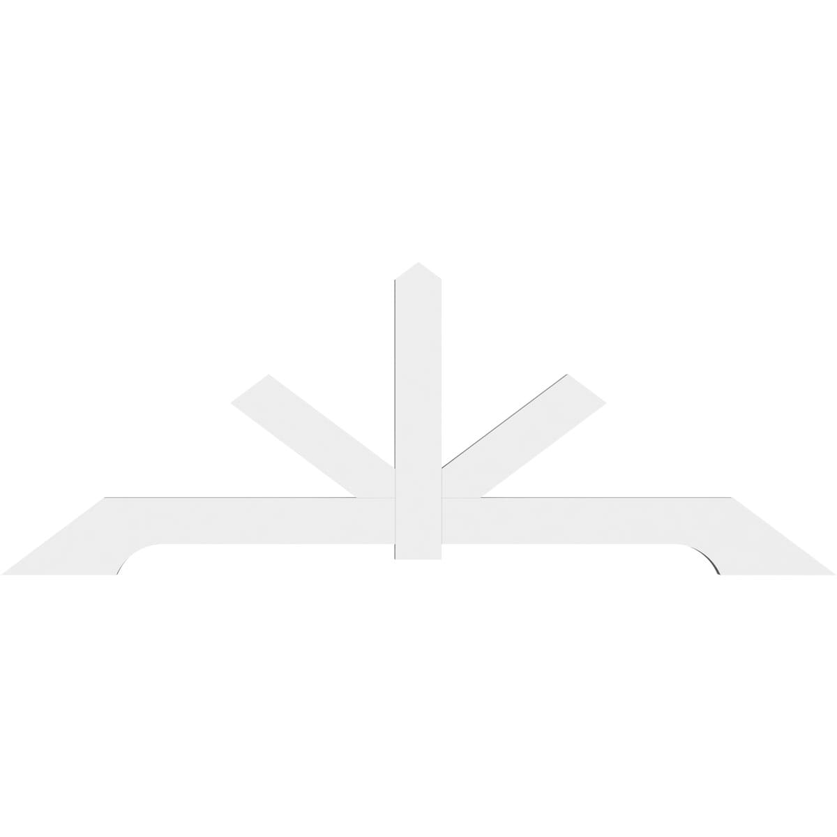Ekena Millwork GBP072X27X0204VAN00 Exterior-Brackets-Braces - View #2