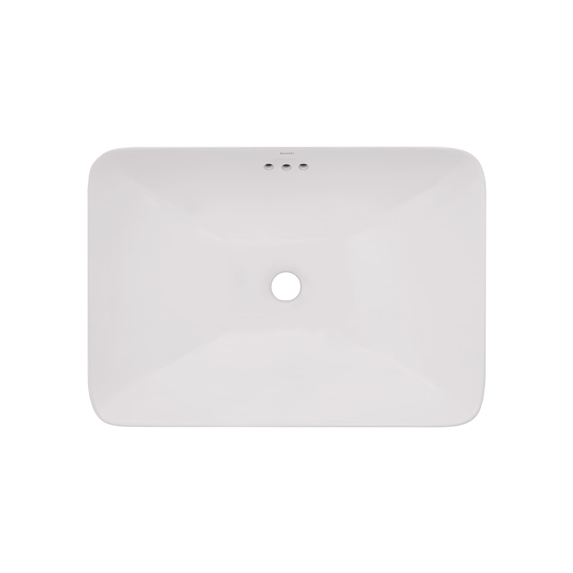 Ruvati RVB0824WH Bath-Sink - View #3