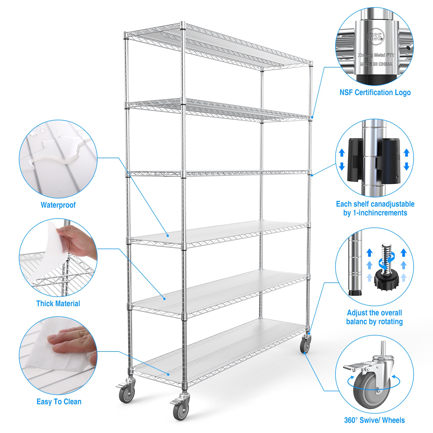 Tatayosi DJ-119258 Free-Standing-Shelving - View #6