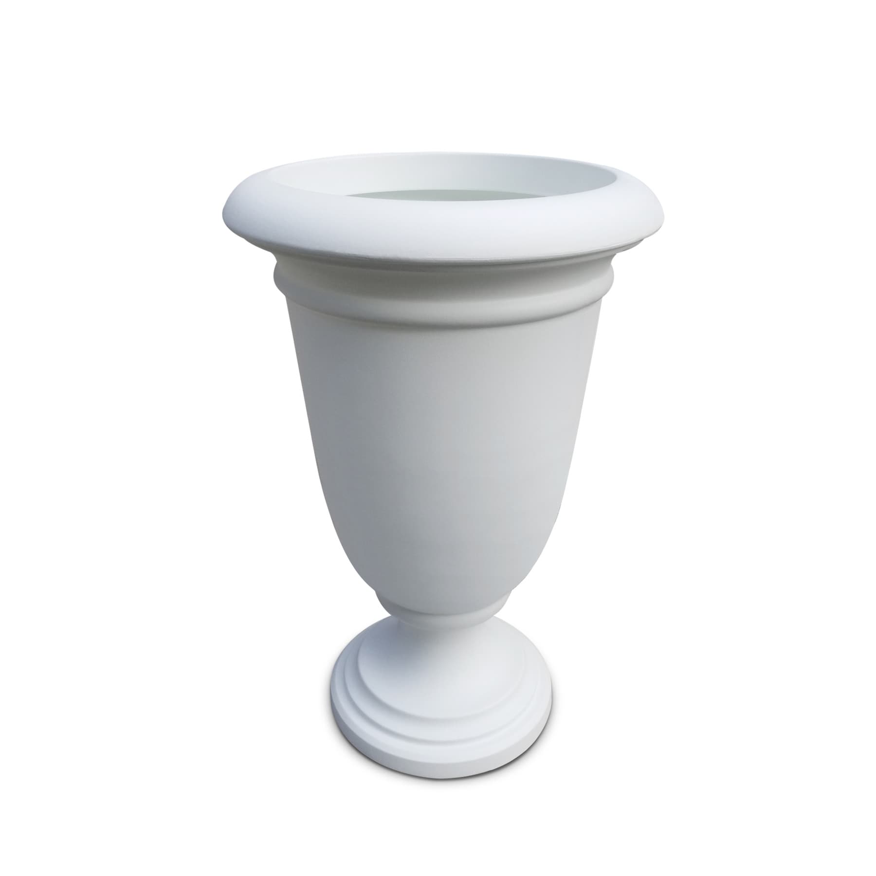 Mayne Ellington 24in Tall Planter - White - 15.6in L x 15.6in W x