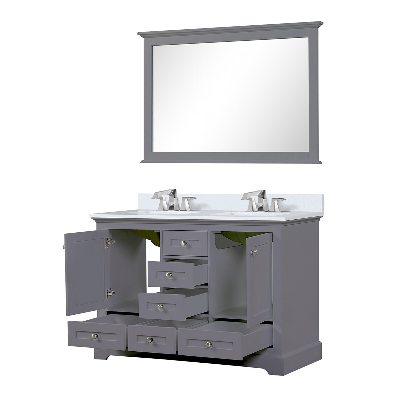 Lexora LD342248DBWQM46F Bath-Vanity-Combo - View #6